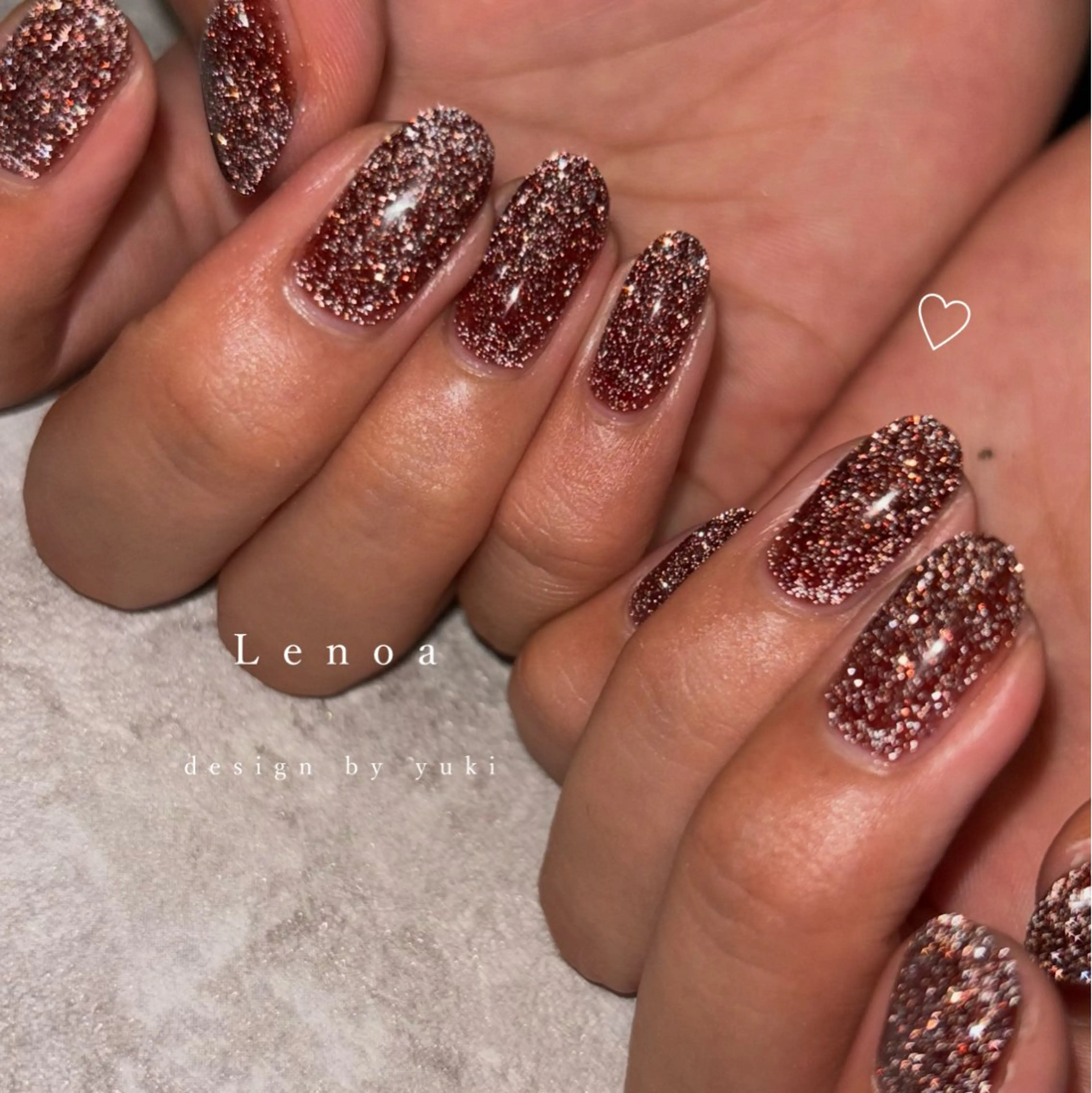 ネイル ハンドネイル Lenoa Yukiのネイルデザイン