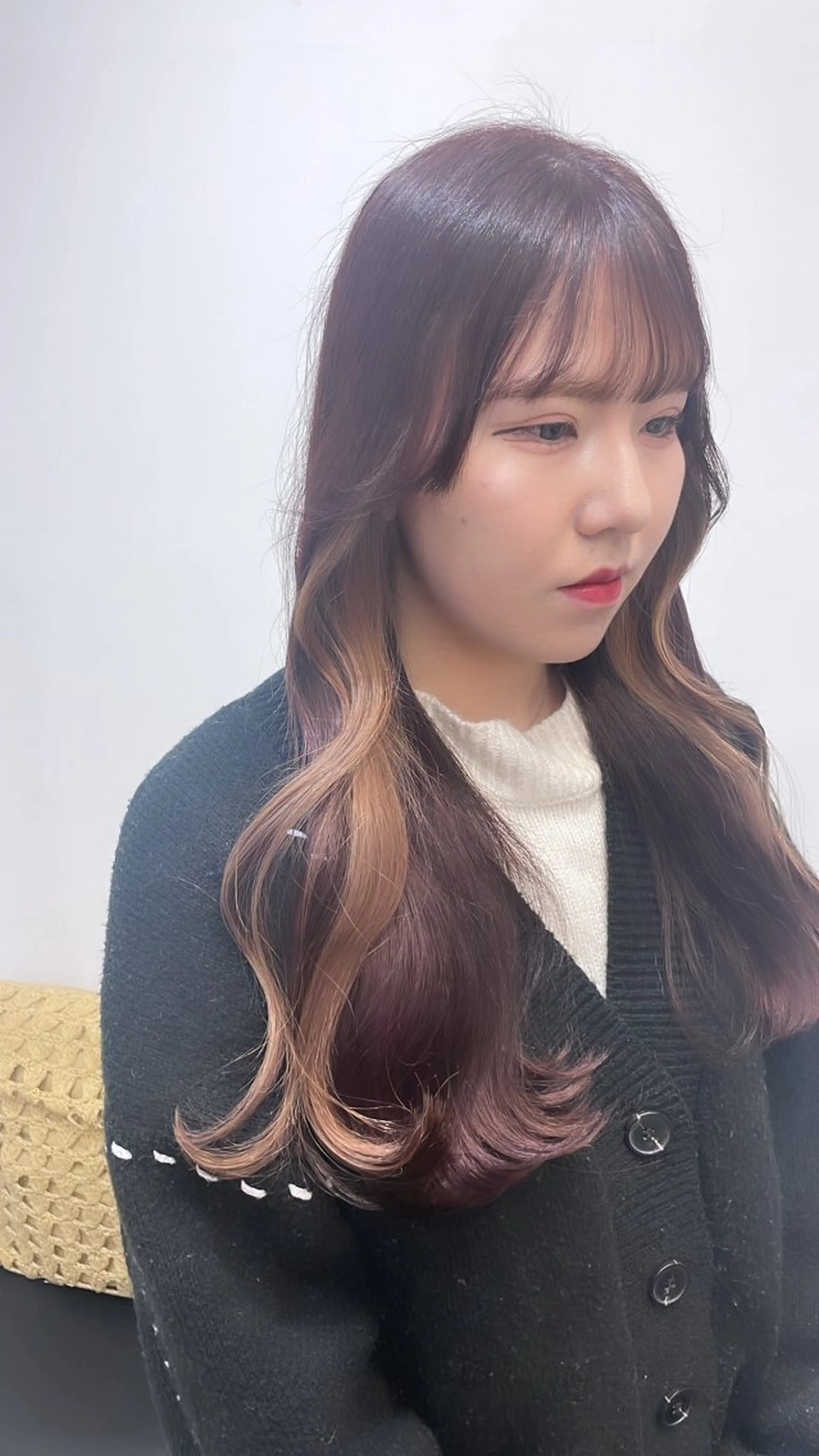 ⚡️ポイントブリーチ⚡️カット＋インナーorフェイスフレーミング＋オンカラー＋トリートメントの写真