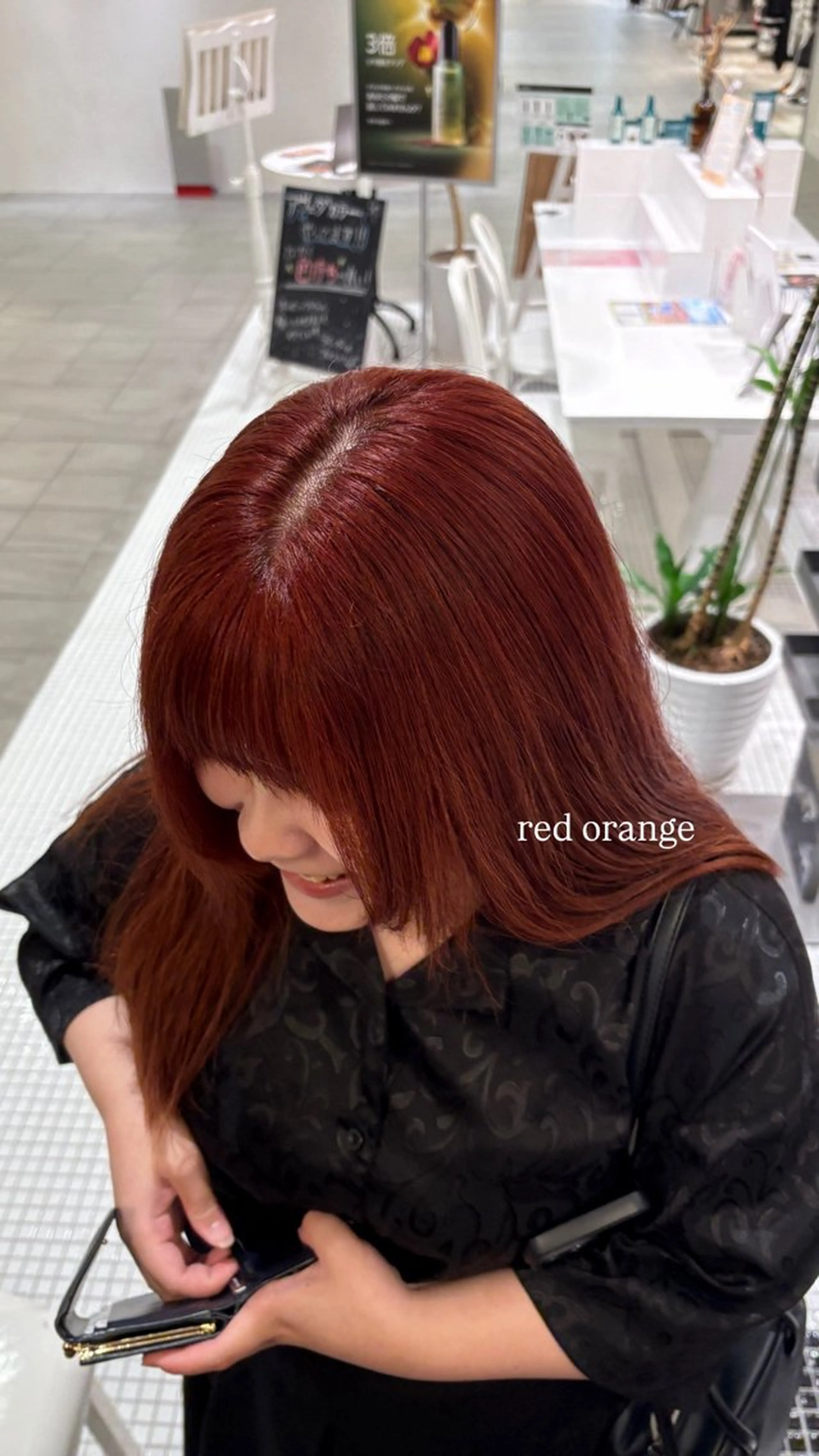 カラー BEHIVE PARCO2所属・門田 楓香のヘアスタイル