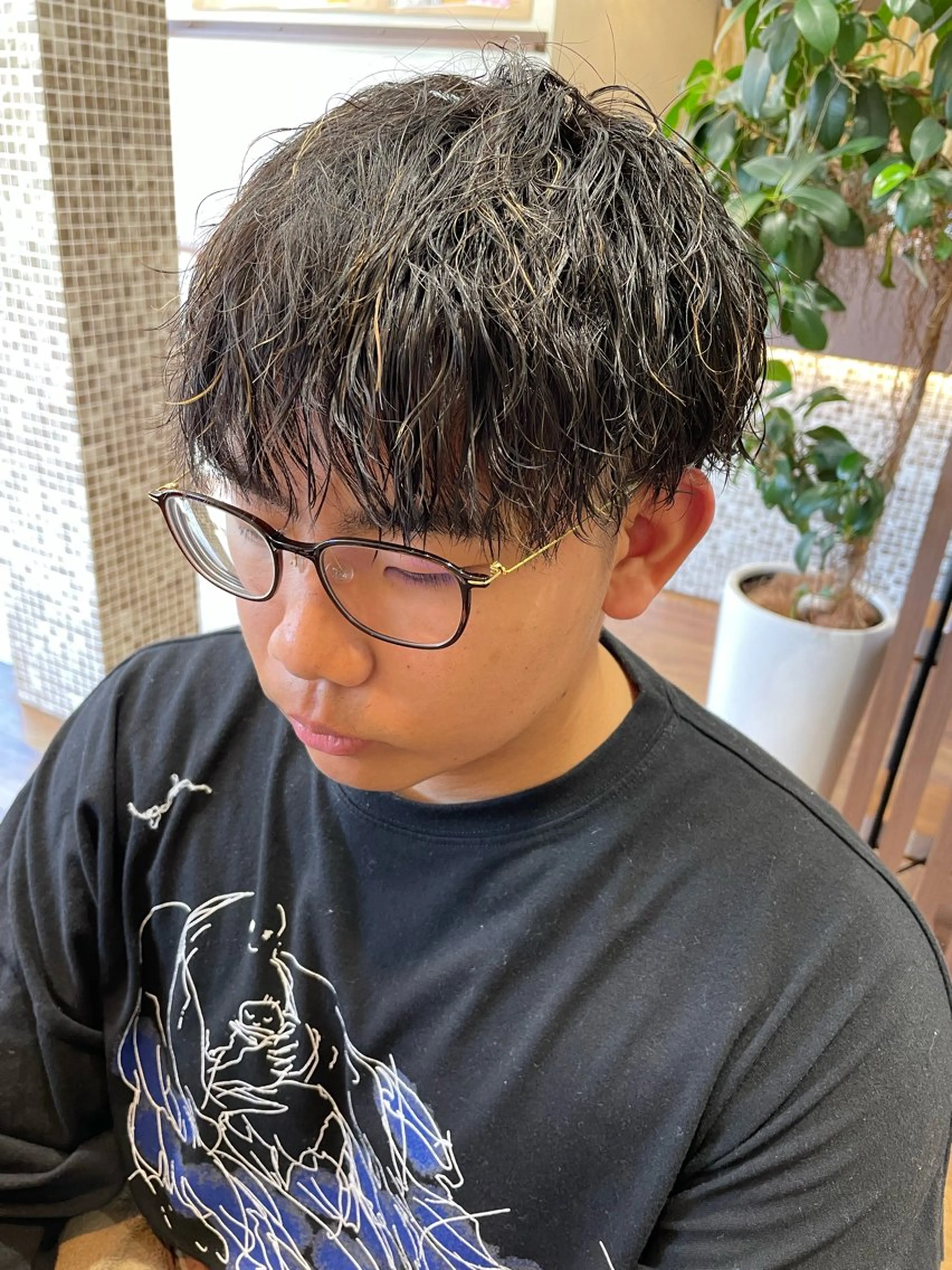 メンズカット+ロングヘッドスパの写真