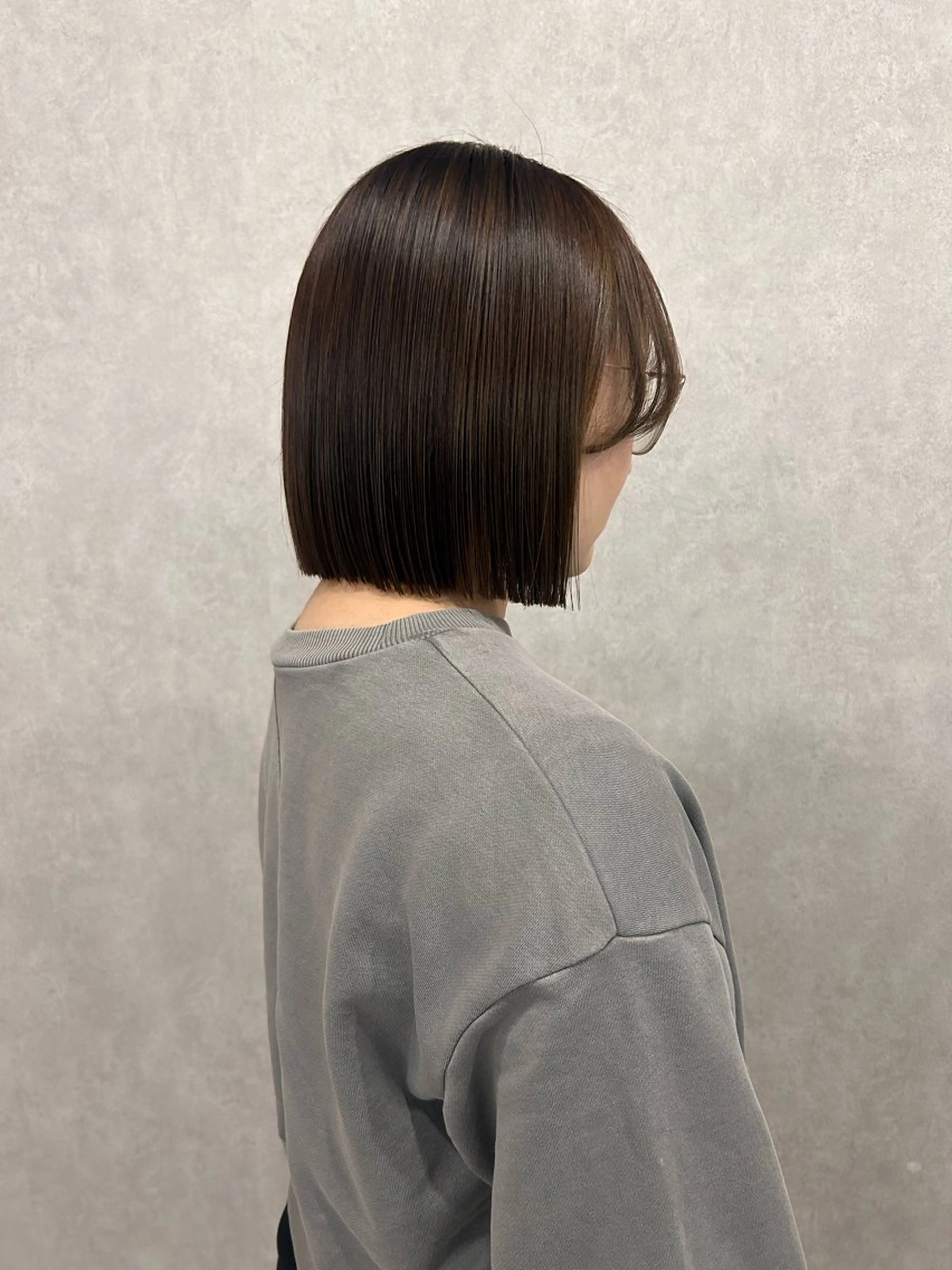 "🎀ミニモ限定🎀" 似合わせカット＋艶カラー＋3step treatmentの写真