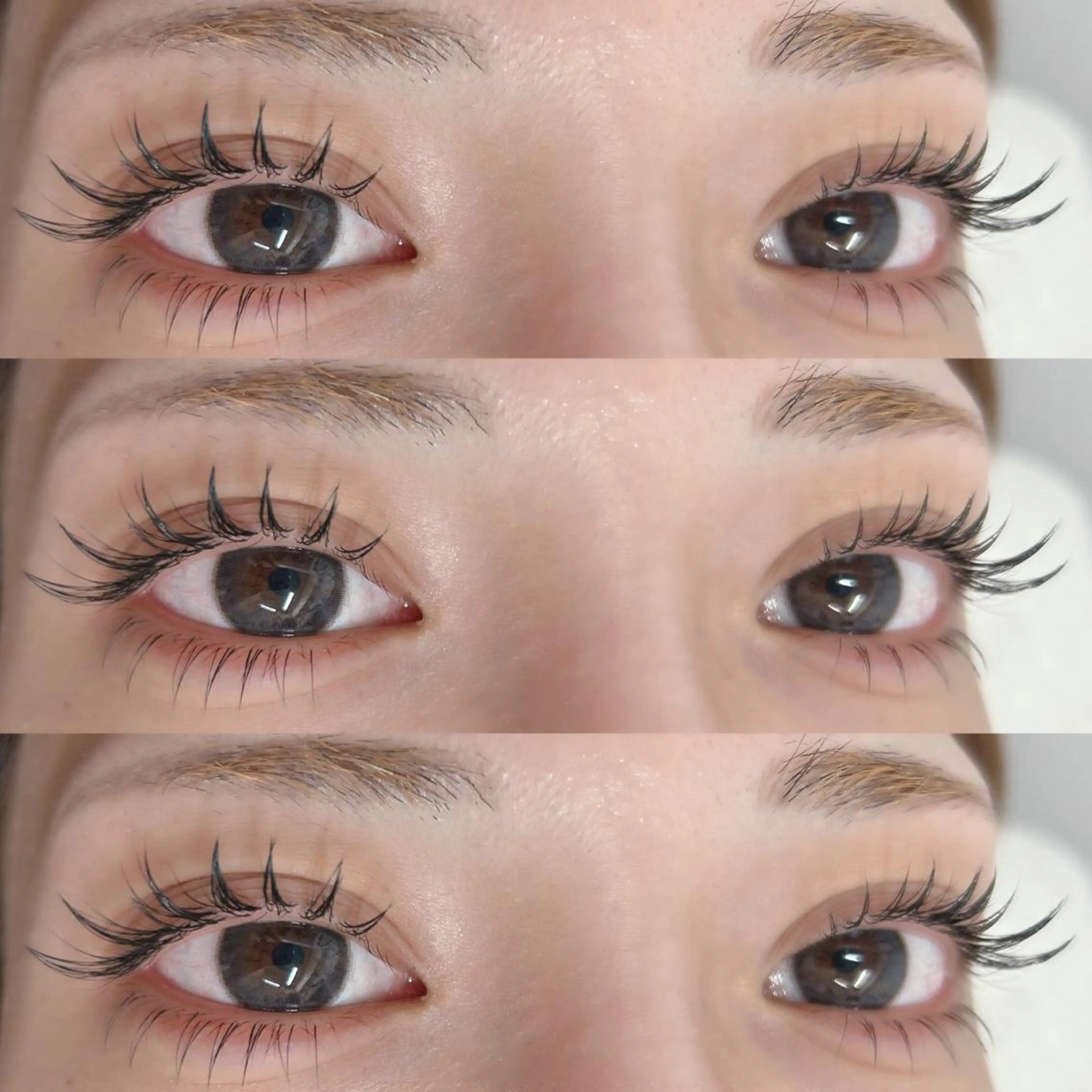 マツエク・マツパ 束感まつ毛 下まつげエクステ マツエク GALN 🎀 yumi パリエクのマツエク・マツパデザイン