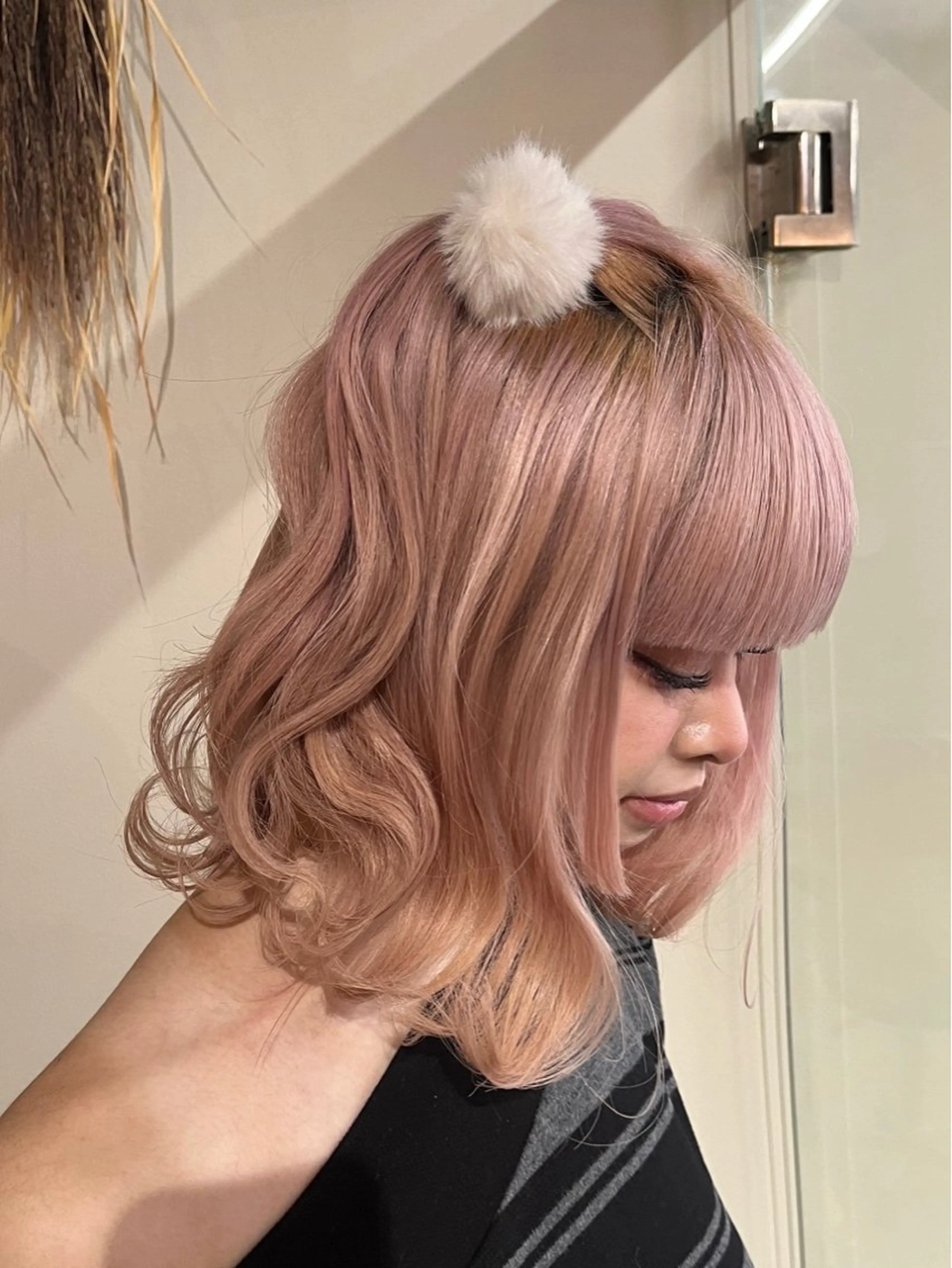 ヘアアレンジ ヘアセット 🌼花屋併設🌼 木下奈々望のヘアスタイル