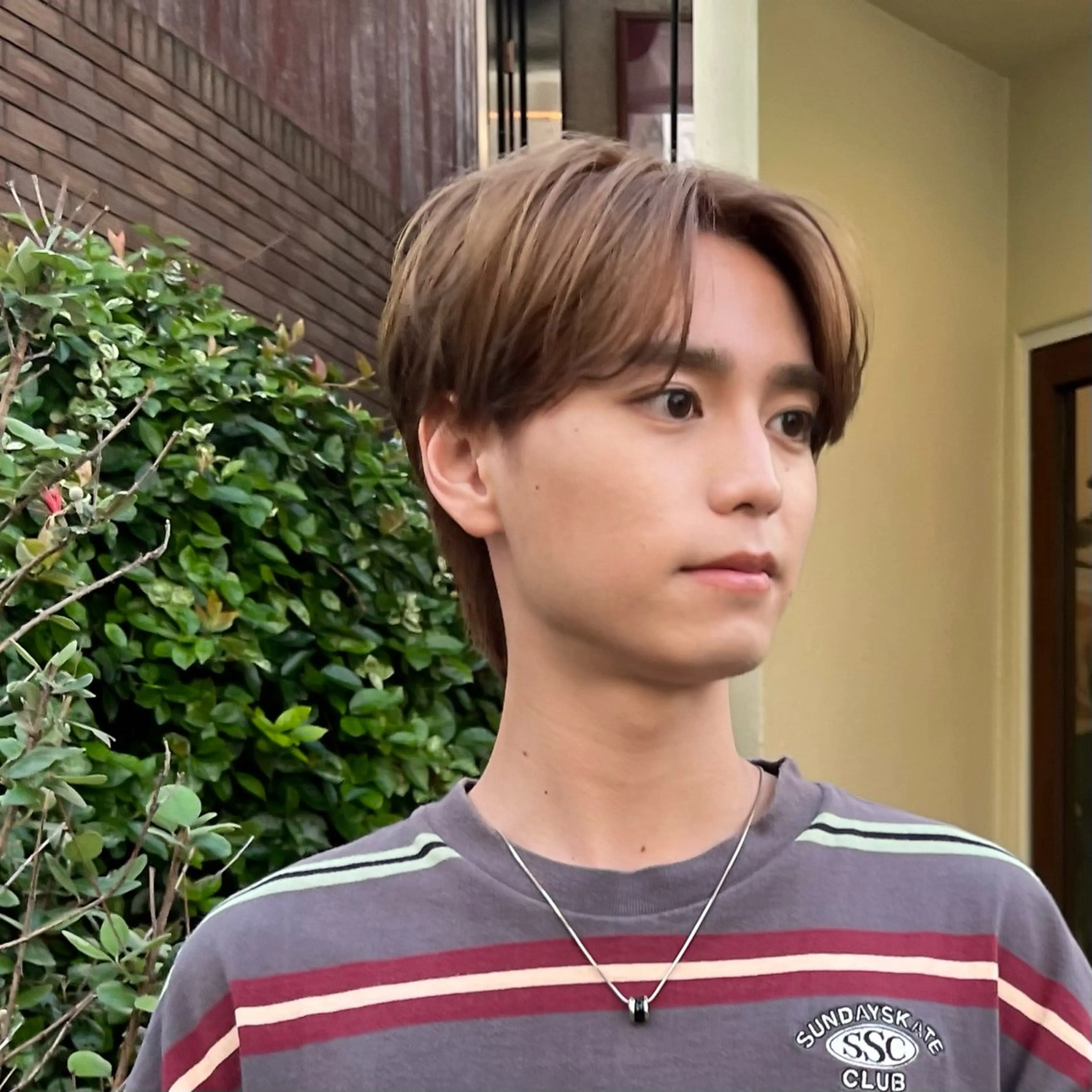 カラー パーマ メンズ GROW middle所属・メンズカット/パーマ 山梨 洸のヘアスタイル