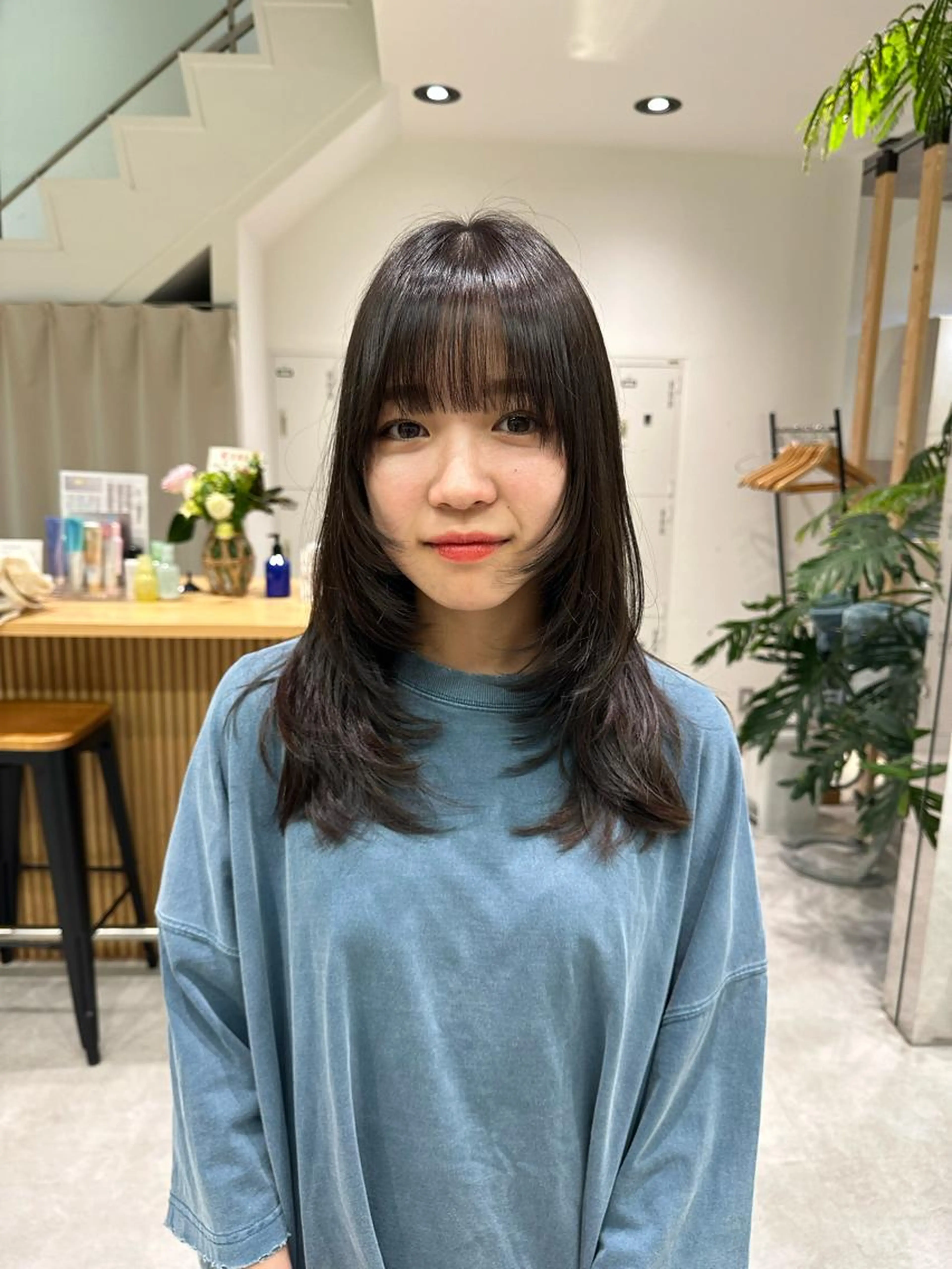 🔅初回限定🔅レイヤーカット＋カラー　❕2回目以降も割引クーポンあり❕⚠️ブリーチ無し、ロング料金ありの写真