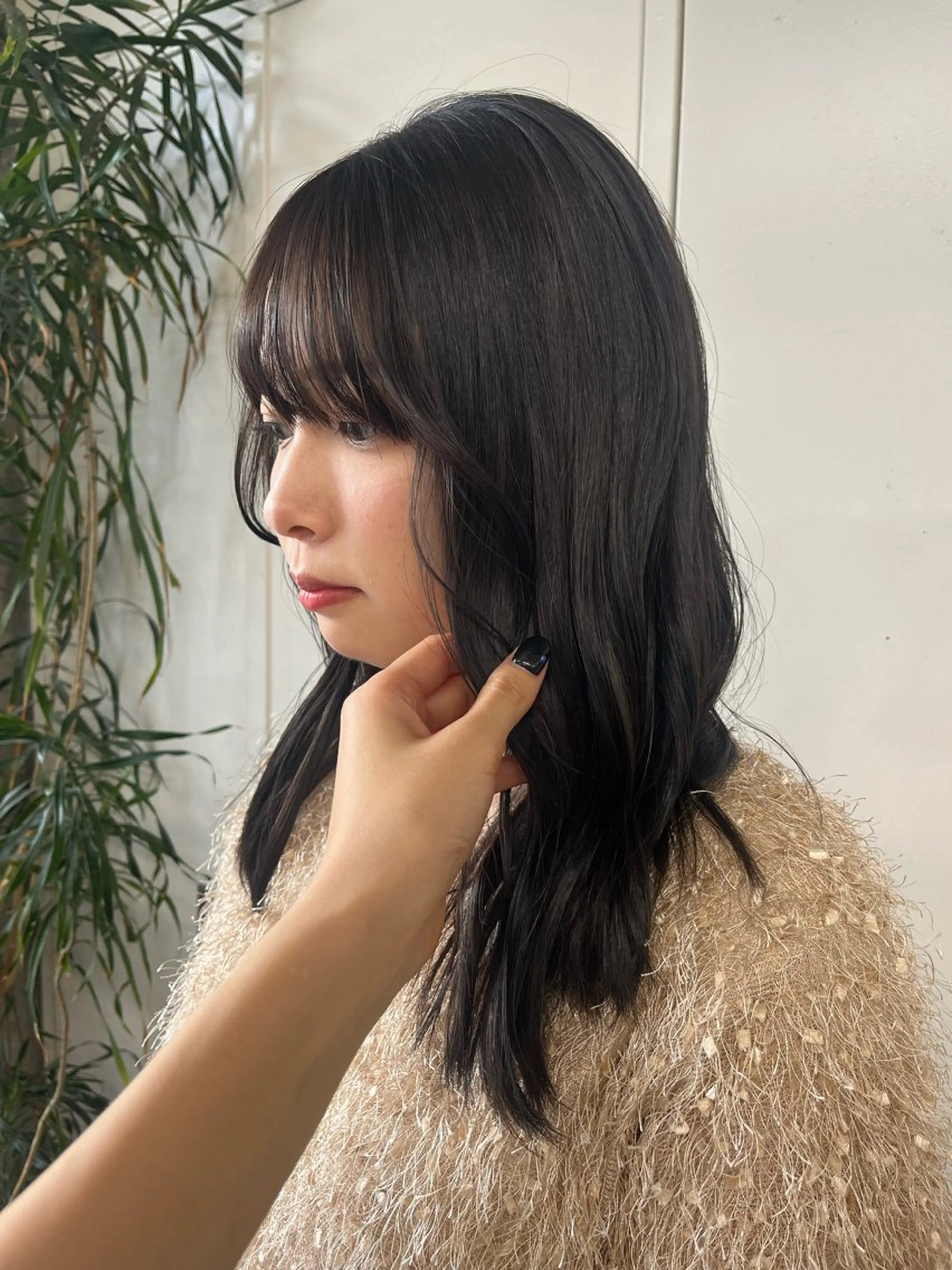 セミロング tenn所属・小長谷 夕菜のヘアスタイル