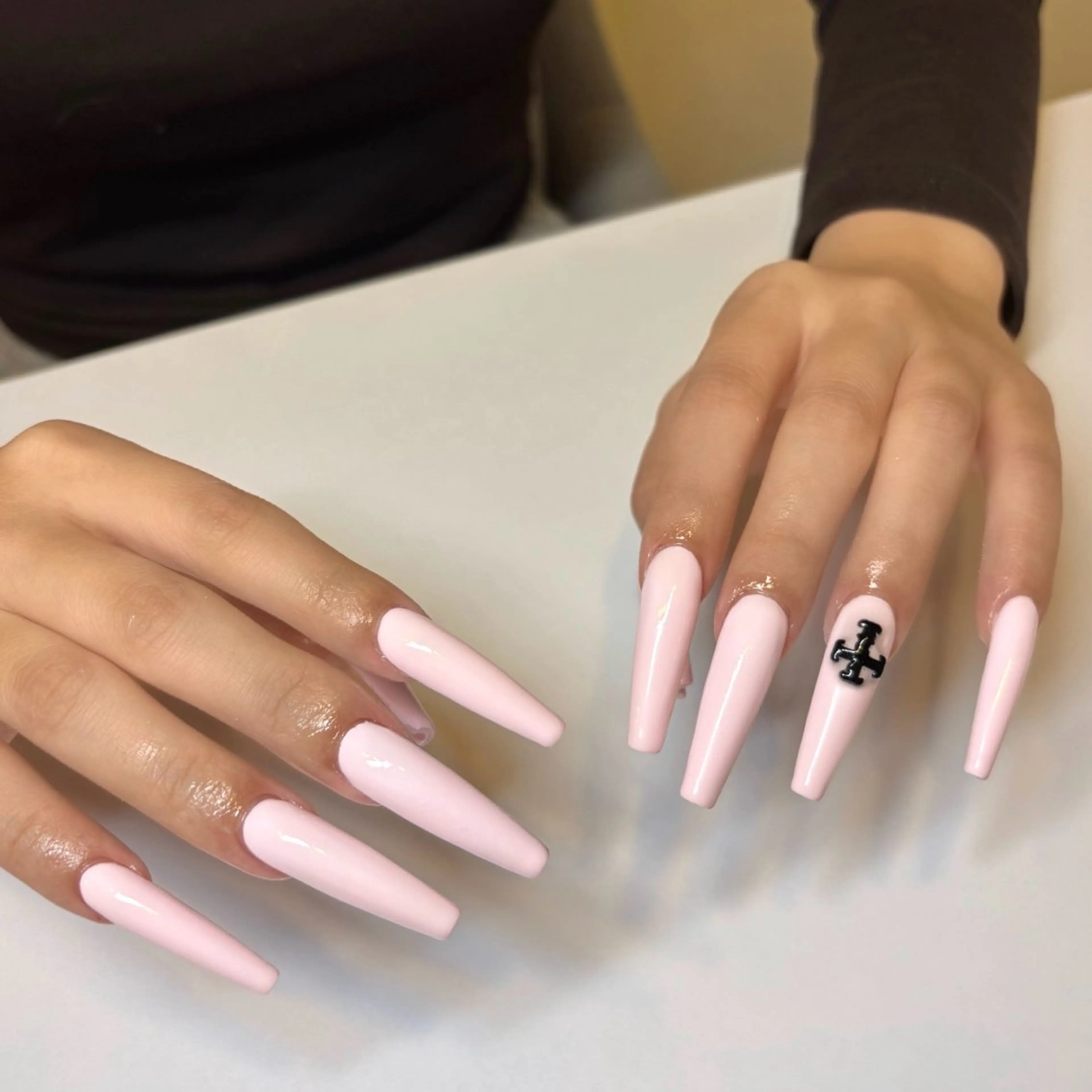 ネイル ハンドネイル ️🩵Merci Miyu 南堀江️のネイルデザイン