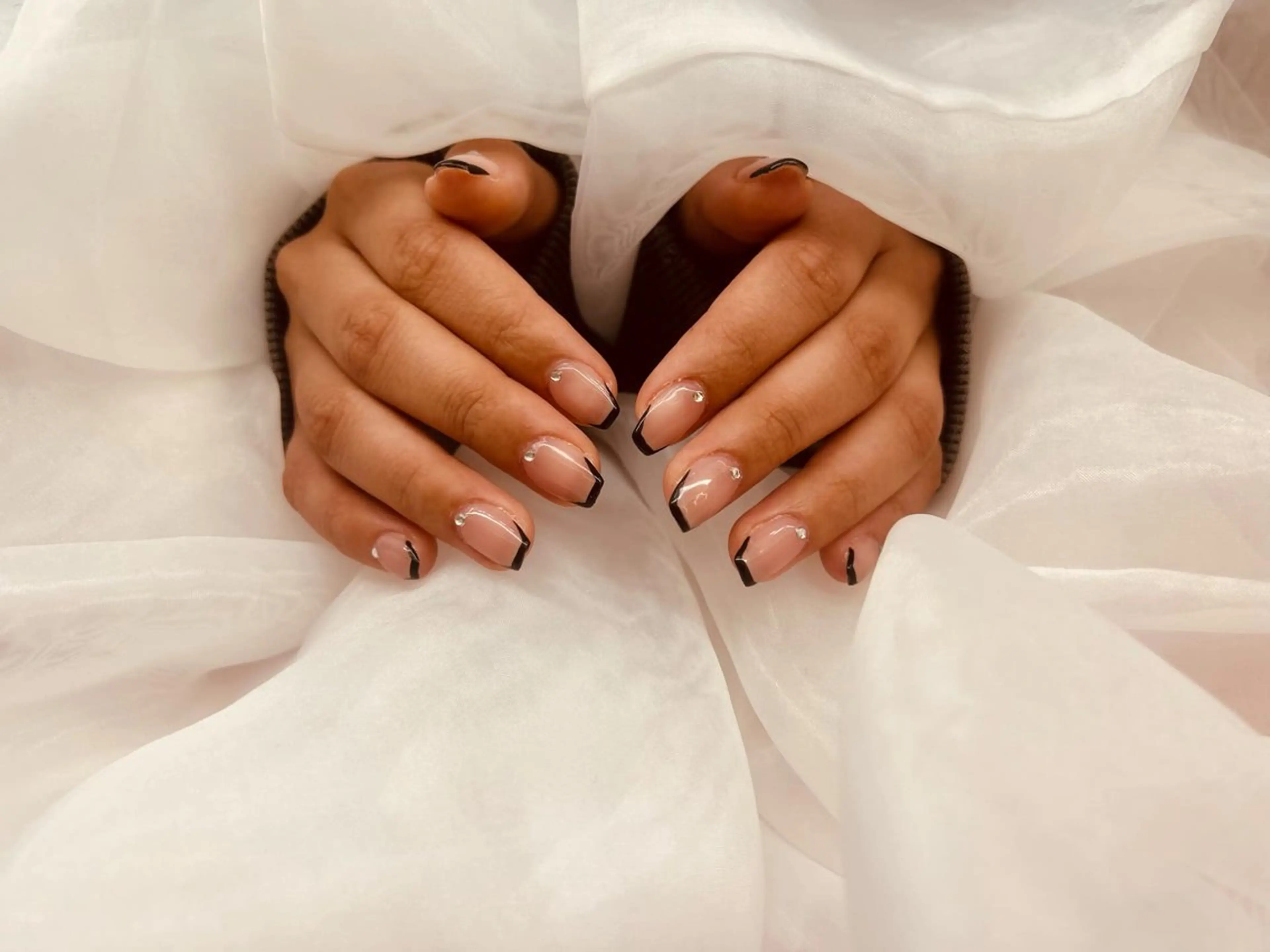 ネイル ATULA Nail 💅チップ長さだしのネイルデザイン