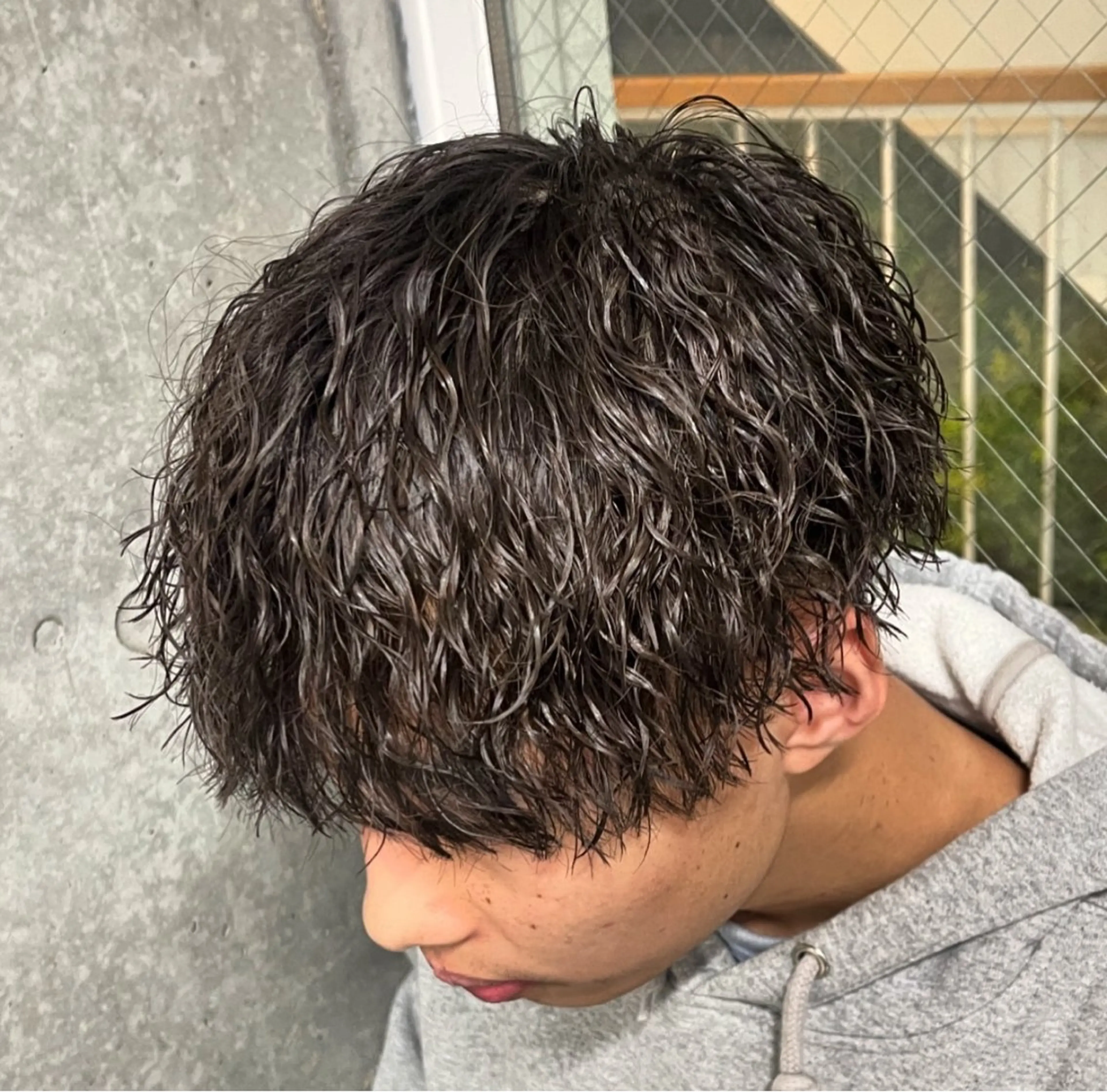 パーマ メンズ メンズブリーチ メンズパーマ えーき/渋谷No.1 /メンズヘア/当日割のヘアスタイル