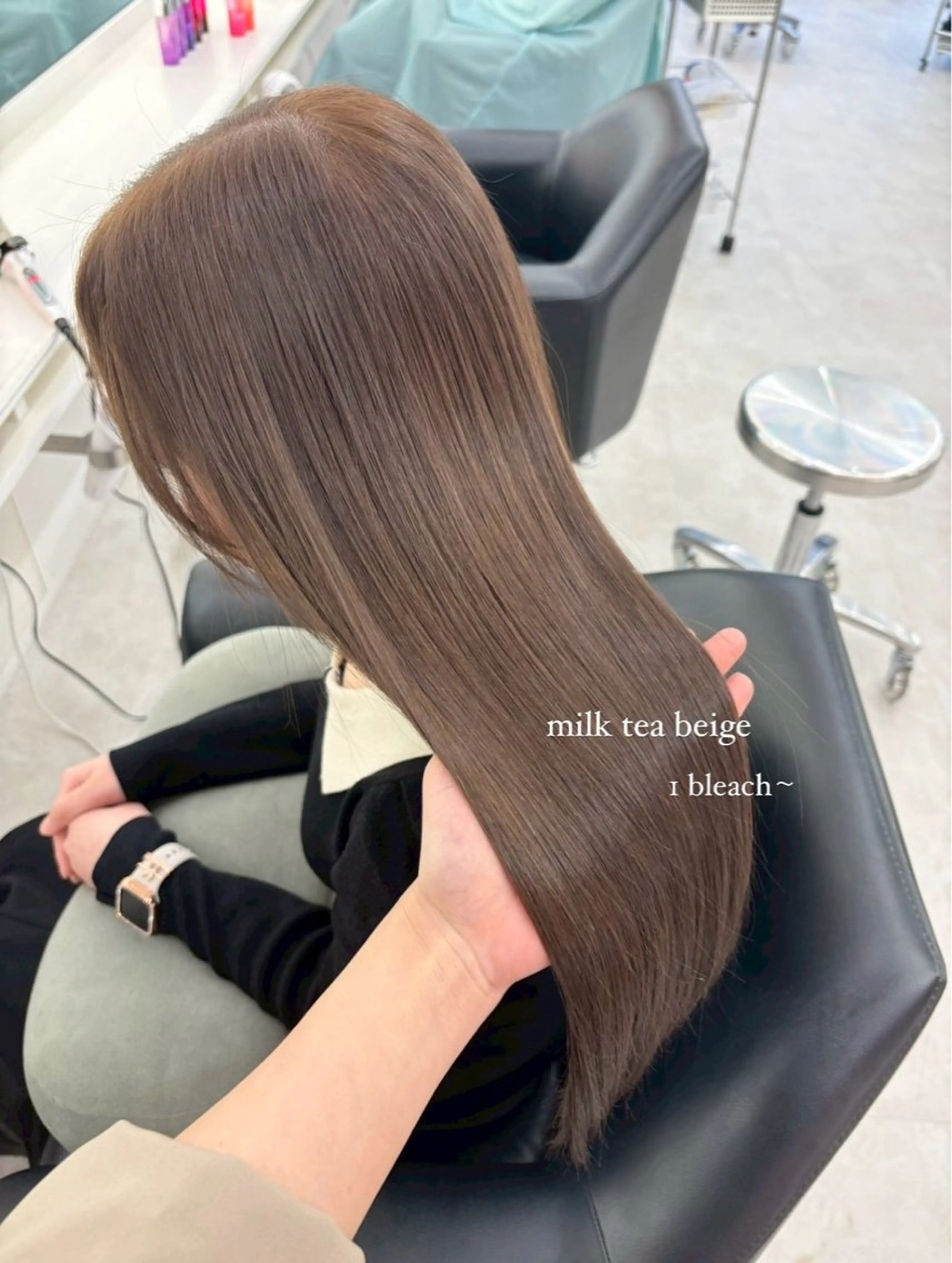 ロング ヘアカラー Parve Mix/ 平 奈果🎀のヘアスタイル