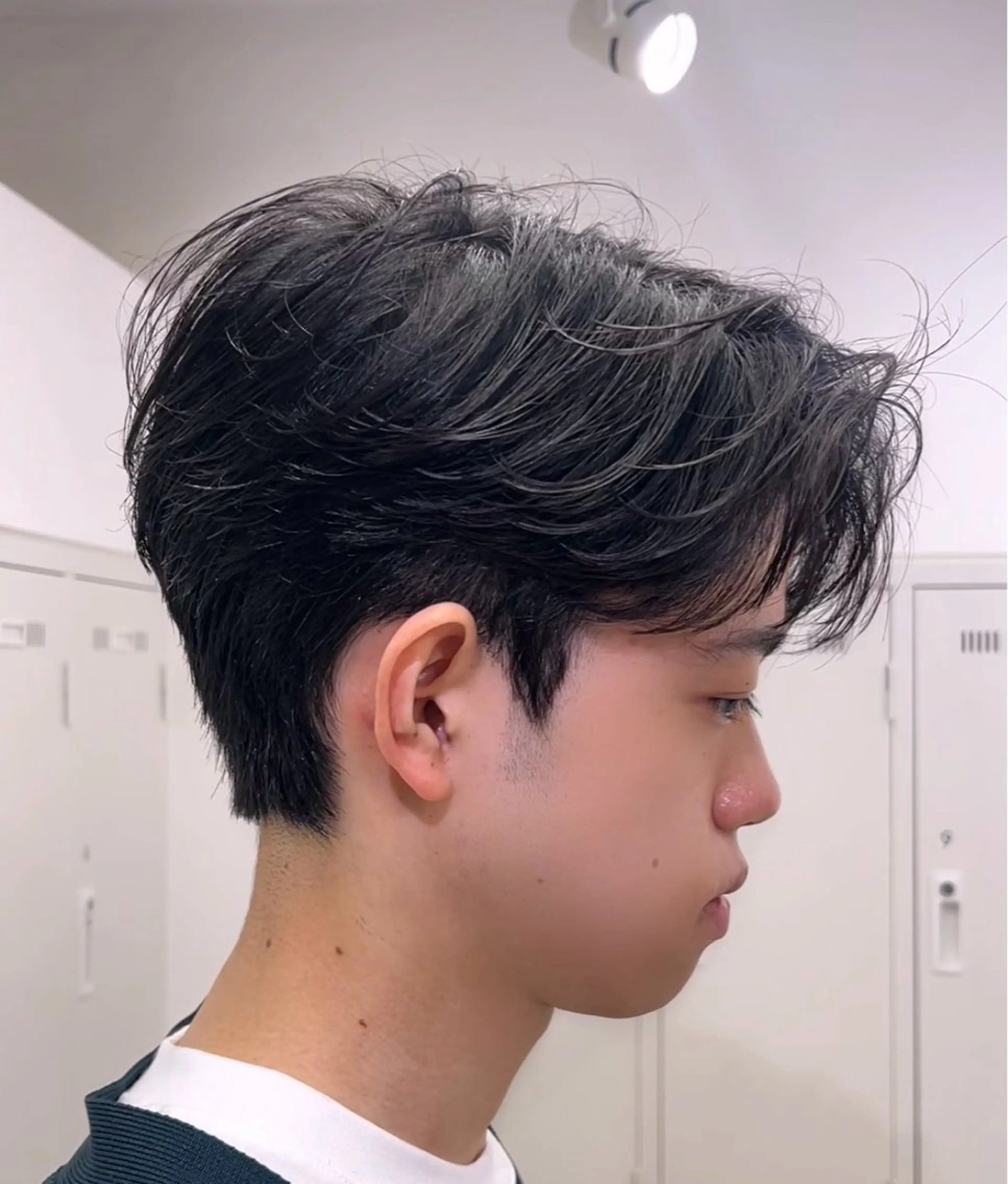 ミディアム パーマ メンズ カット パーマ ♠️メンズ特化／ 社 由樹♠️のヘアスタイル