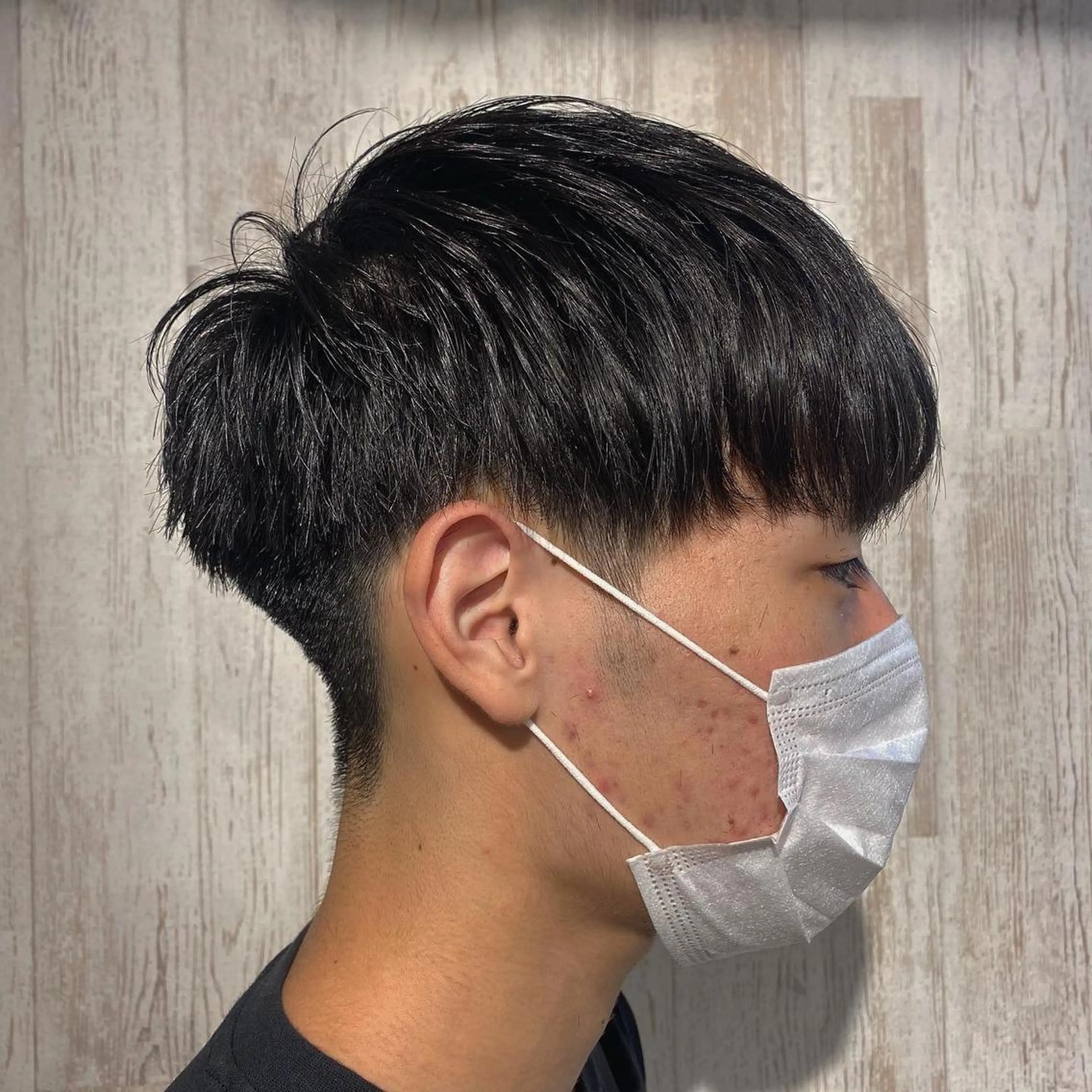 ショート メンズ 大場 優のヘアスタイル