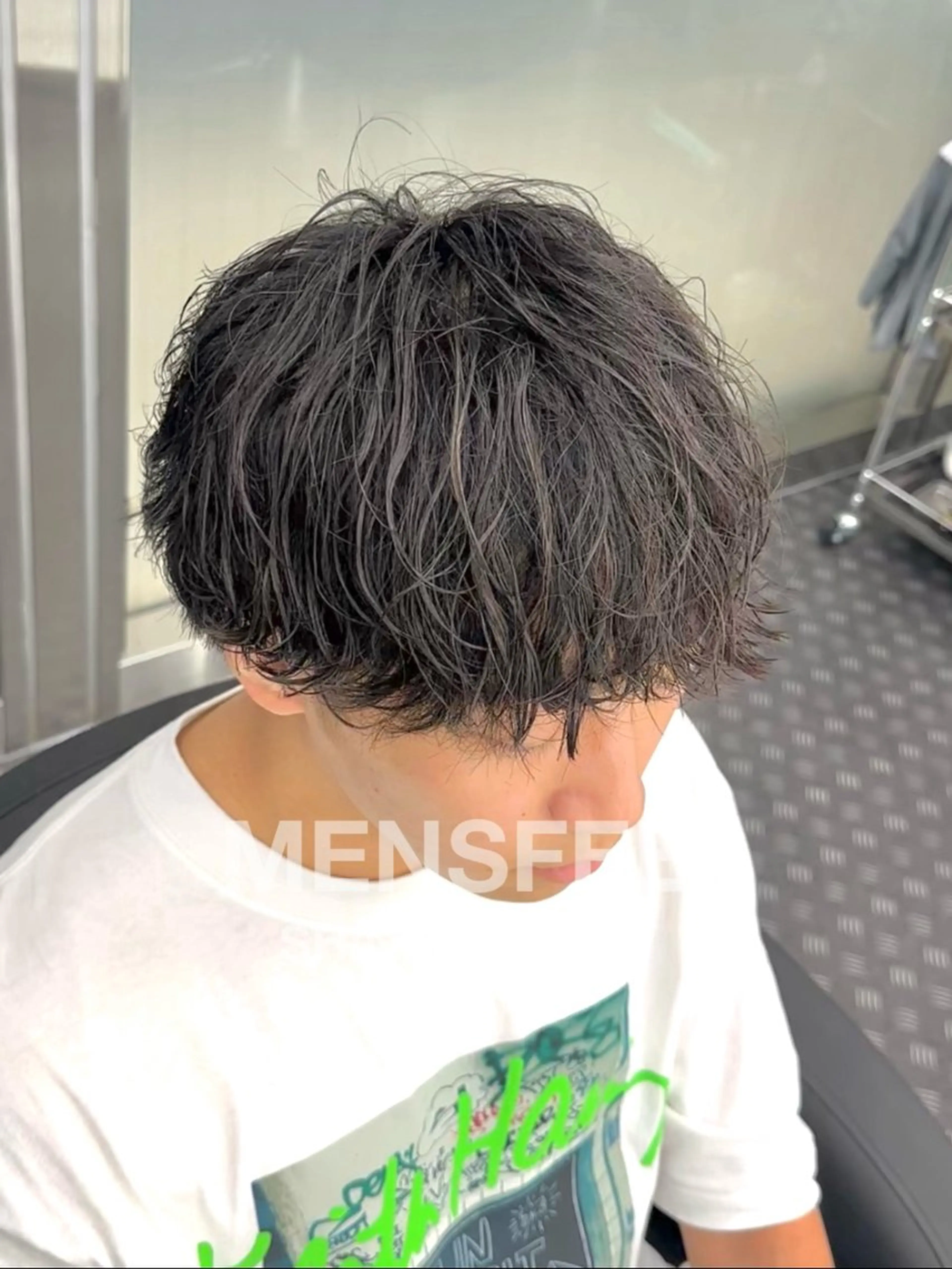 ミディアム MENS FEEL所属・メンズパーマが上手い 💇RYO❤️‍🔥のヘアスタイル