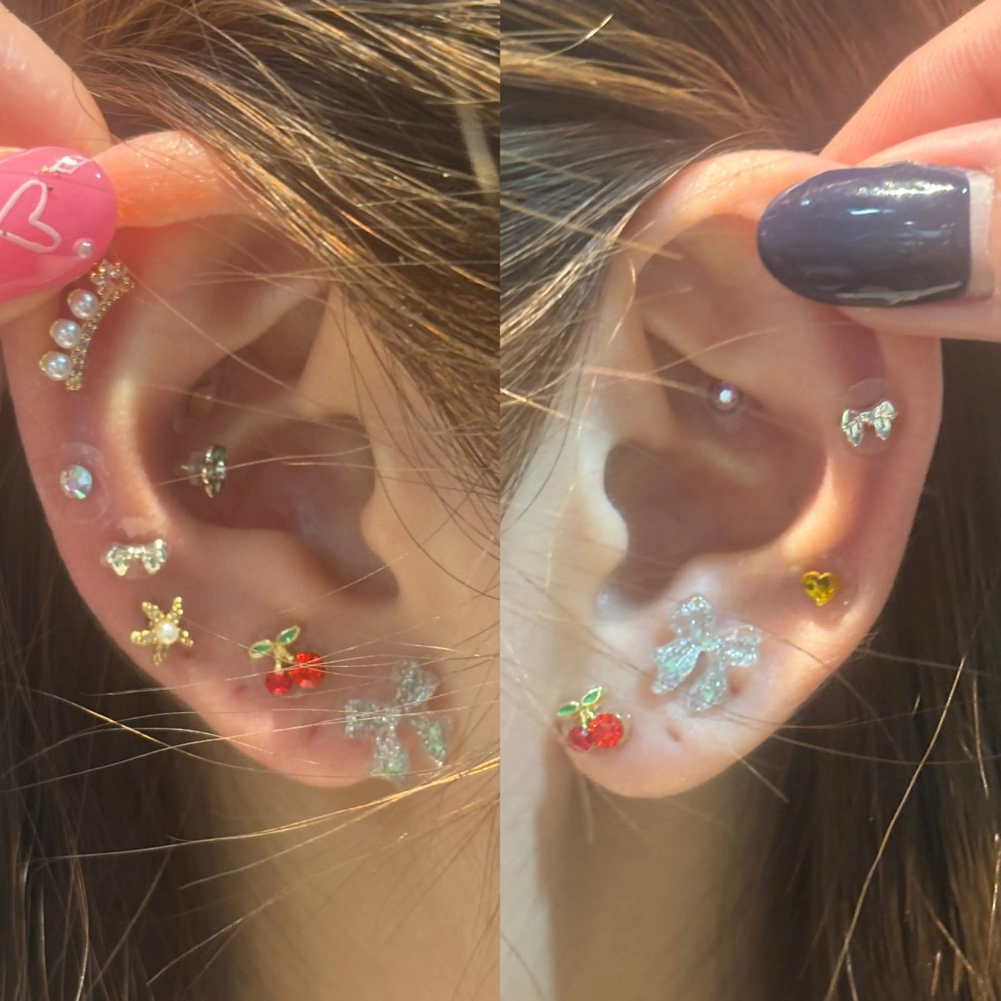 メンズ その他 シールエクステ🎀 羽エクステ🌙しぇるのヘアスタイル