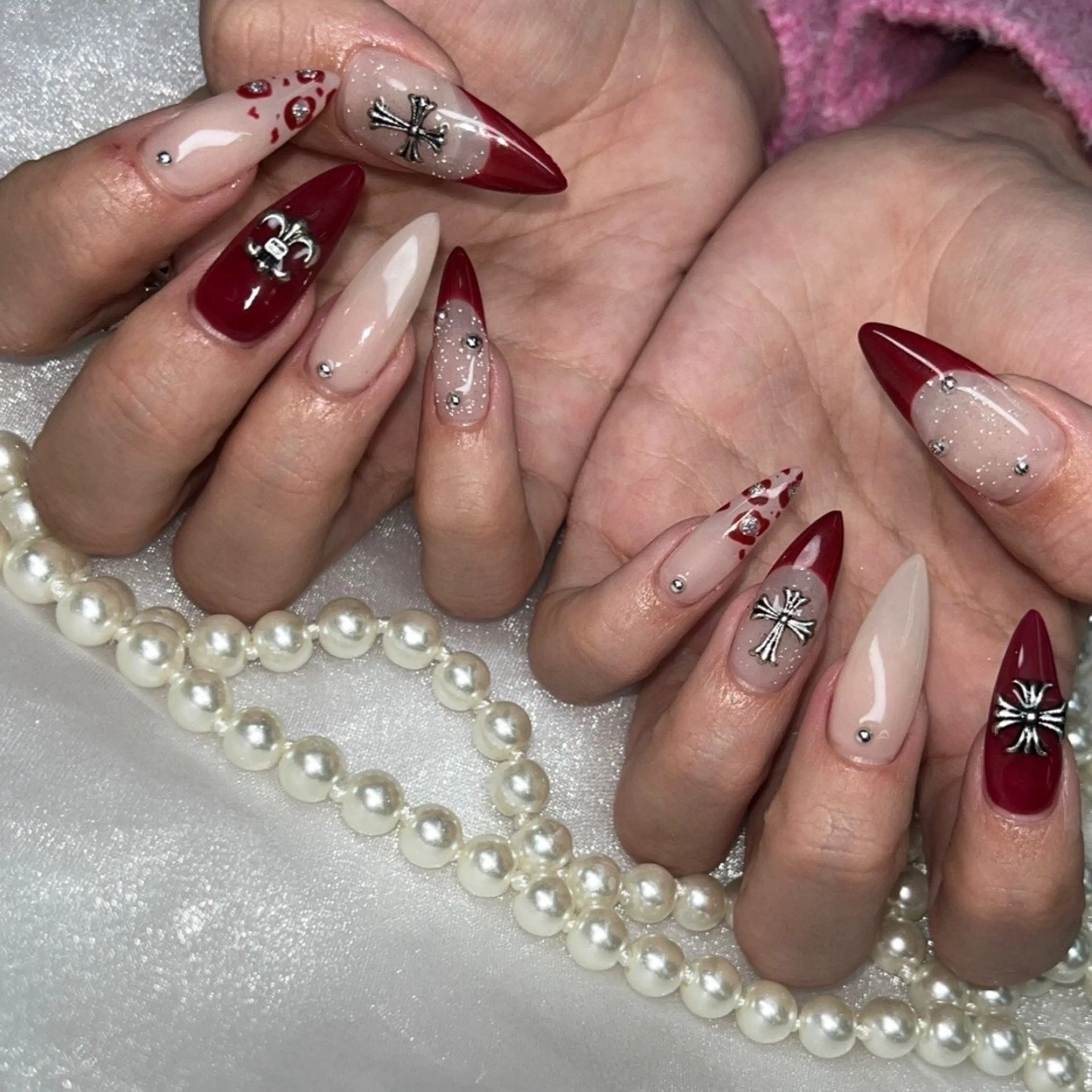 ネイル ハンドネイル tener 🖤yua🖤のネイルデザイン