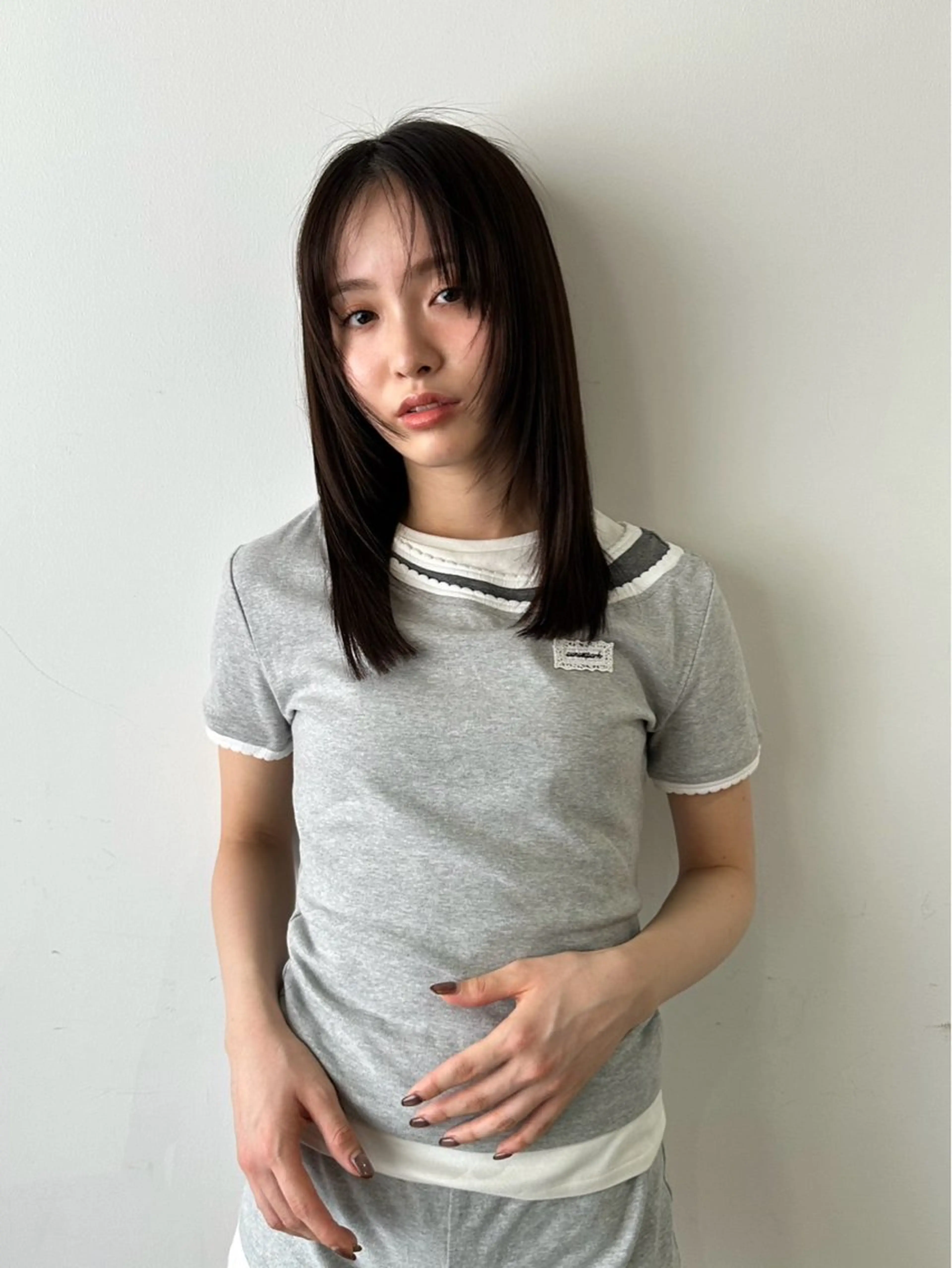 ロング 谷口 真衣のヘアスタイル