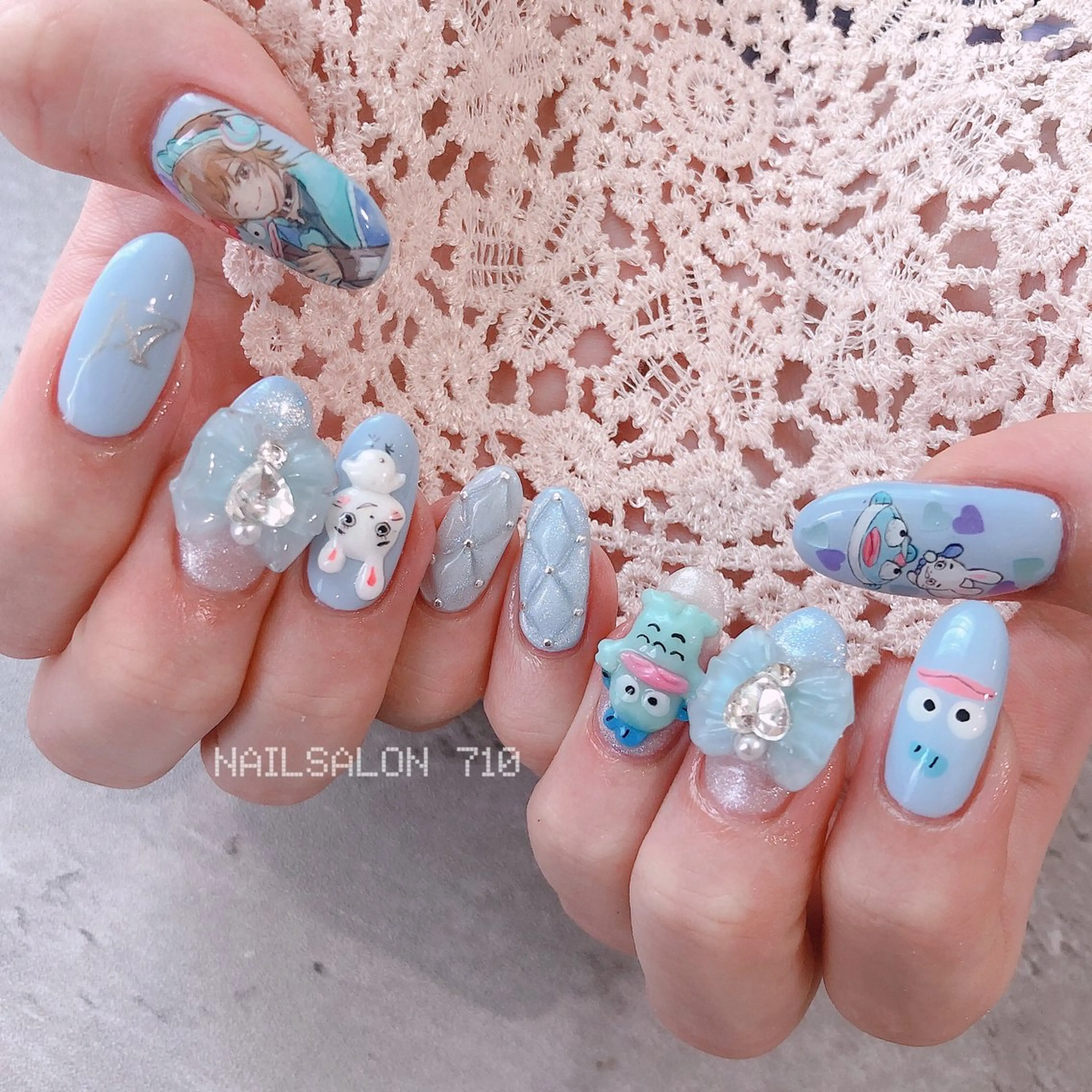 ネイル ハンドネイル フットネイル ナナイチゼロ I.Naoのネイルデザイン