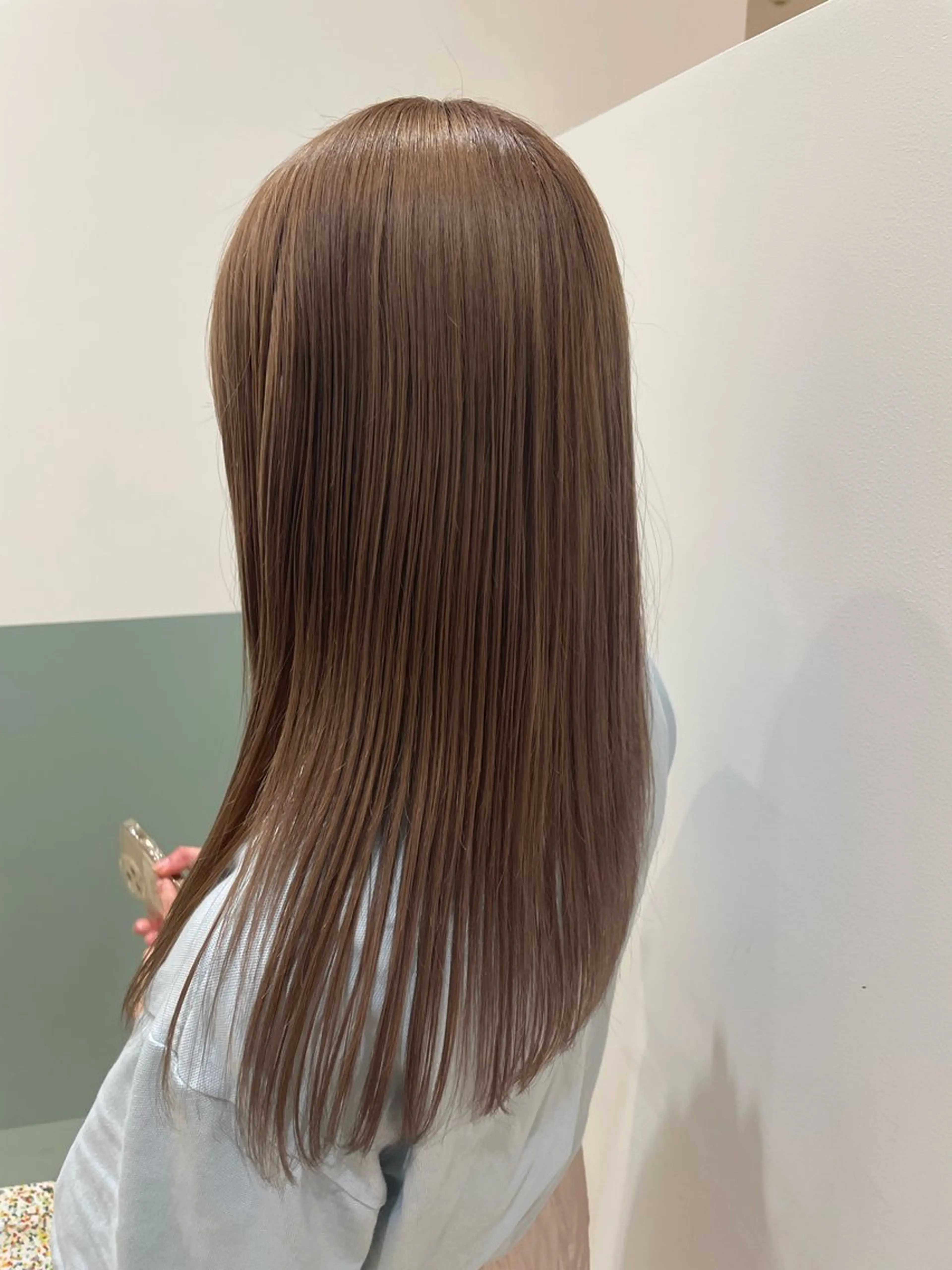 ロング カラー ヘアカラー トリートメント noa ☪︎のヘアスタイル