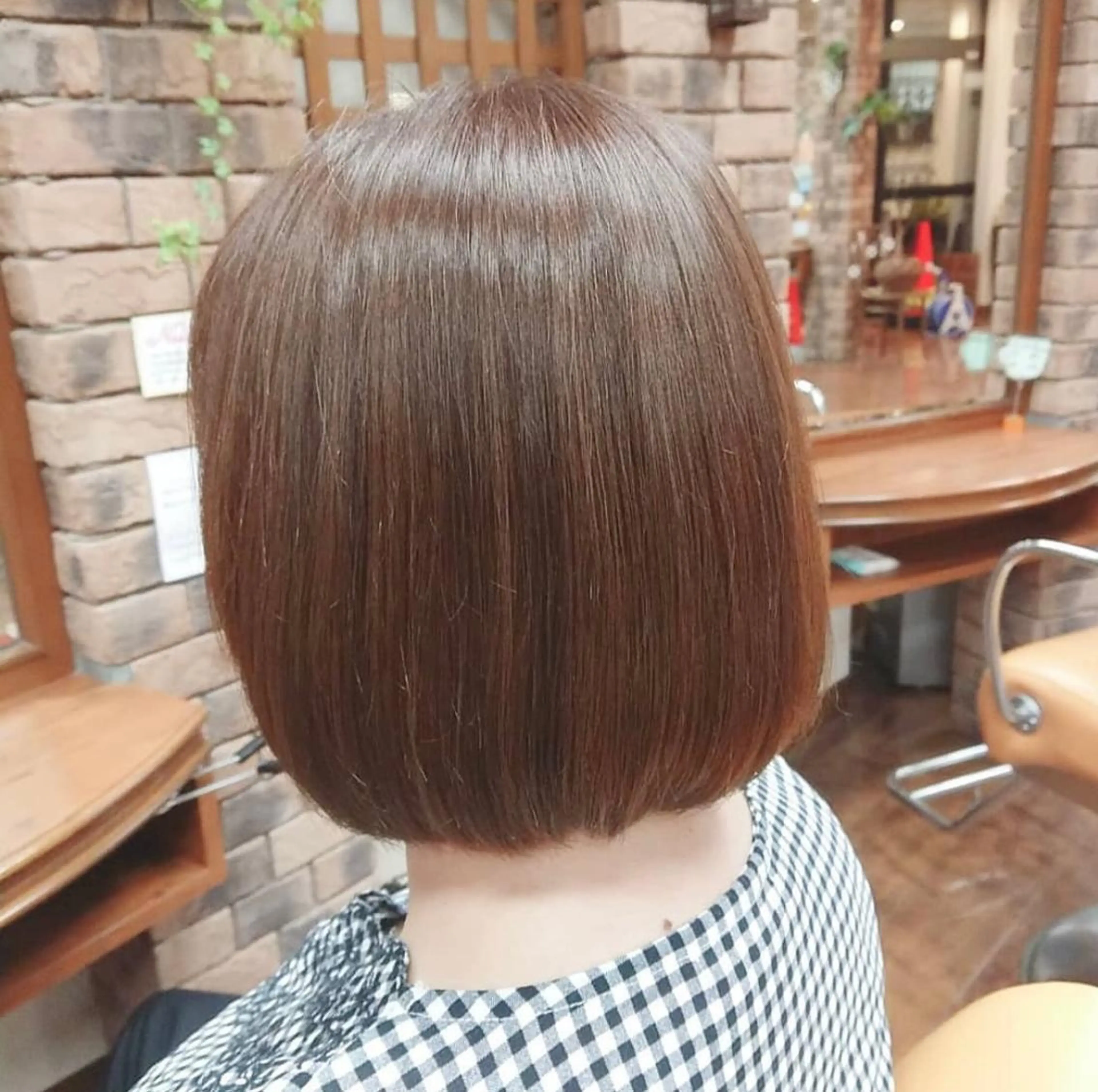 セミロング パーマ ストレートパーマ PARU HAIR SALON所属・似合わせ特化美容師 ✂︎PINAのヘアスタイル