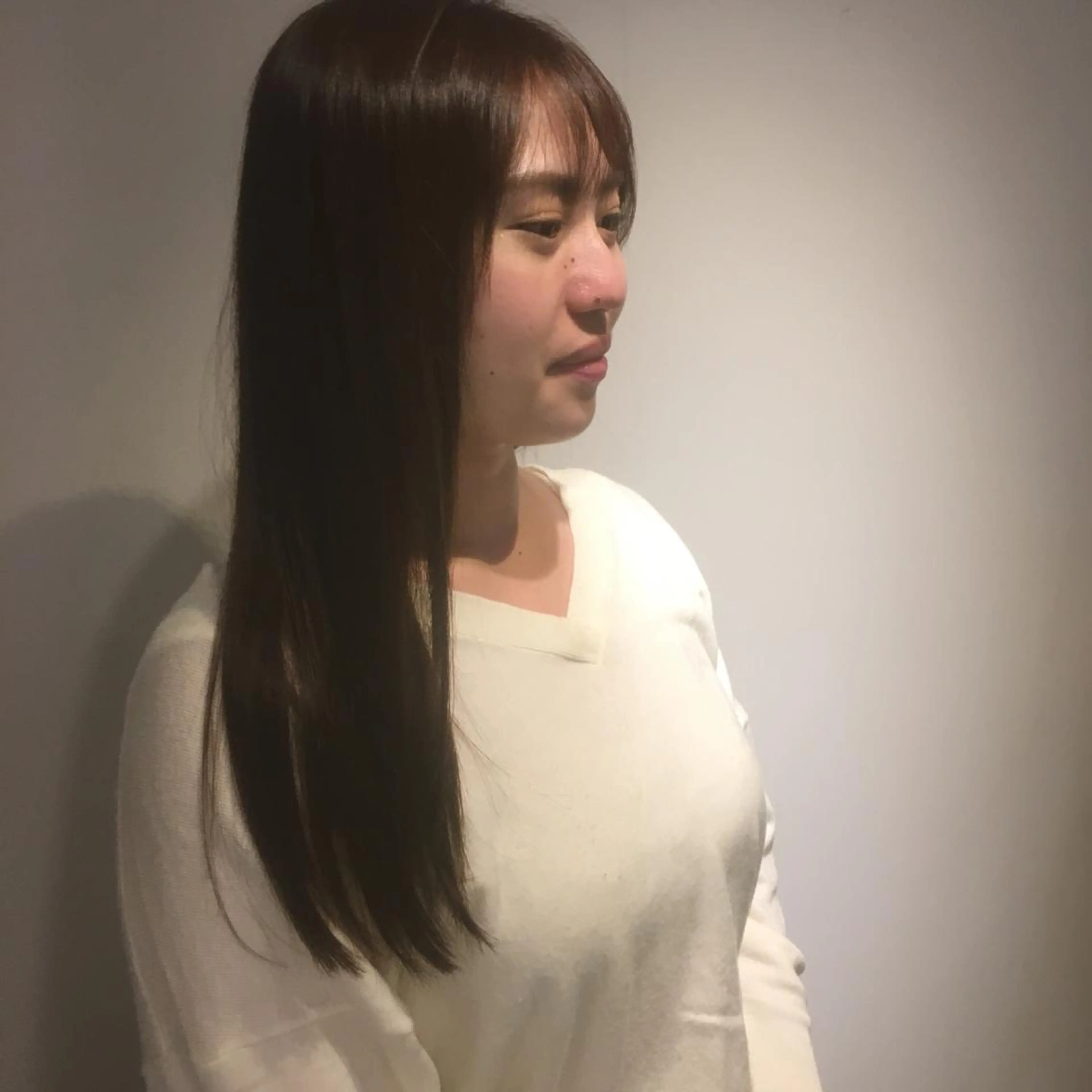 ロング カラー カット ヘアカラー トリートメント しのはら まどかのヘアスタイル