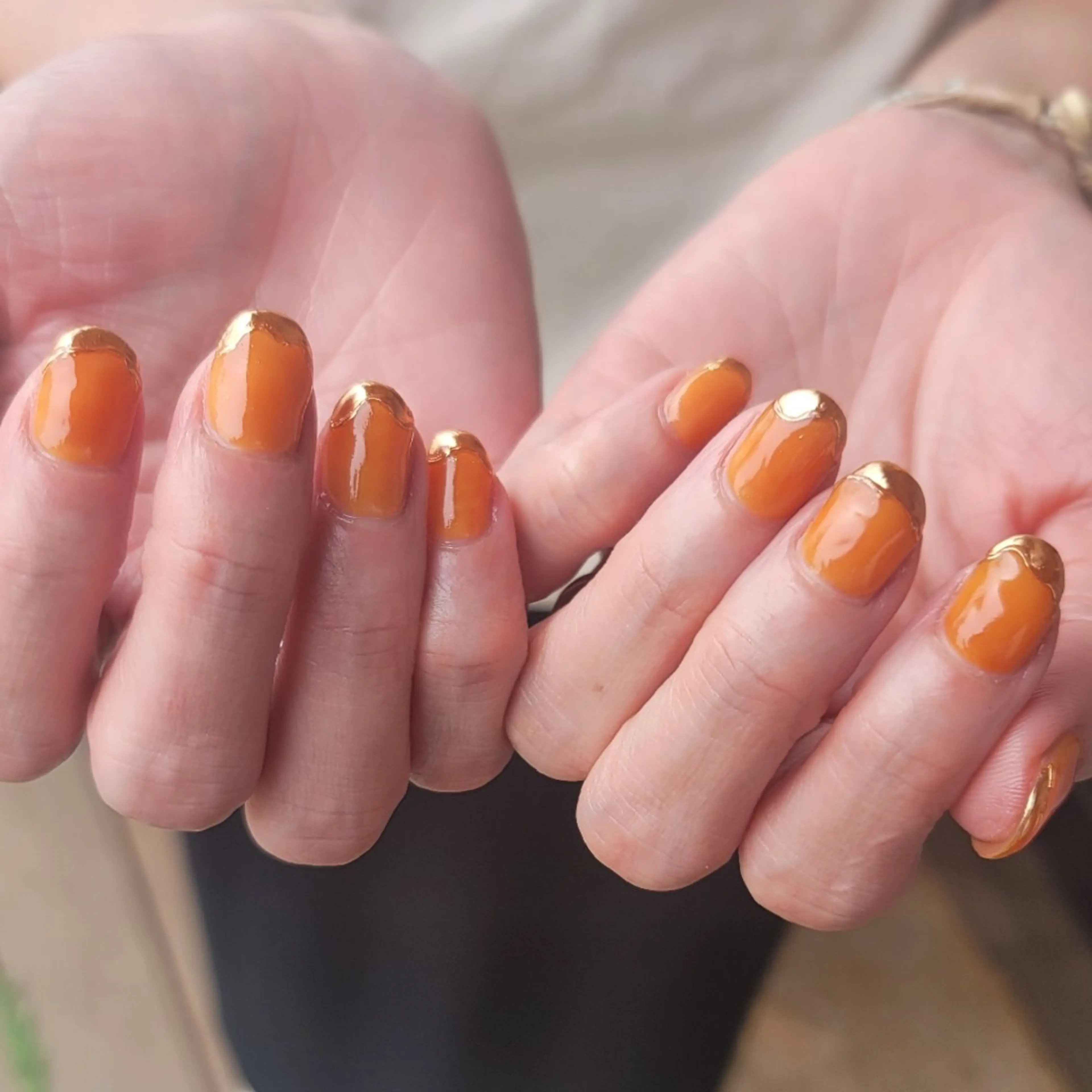 ネイル ハンドネイル 🌲🌳🚪iiit o🌲🌳🌲のネイルデザイン