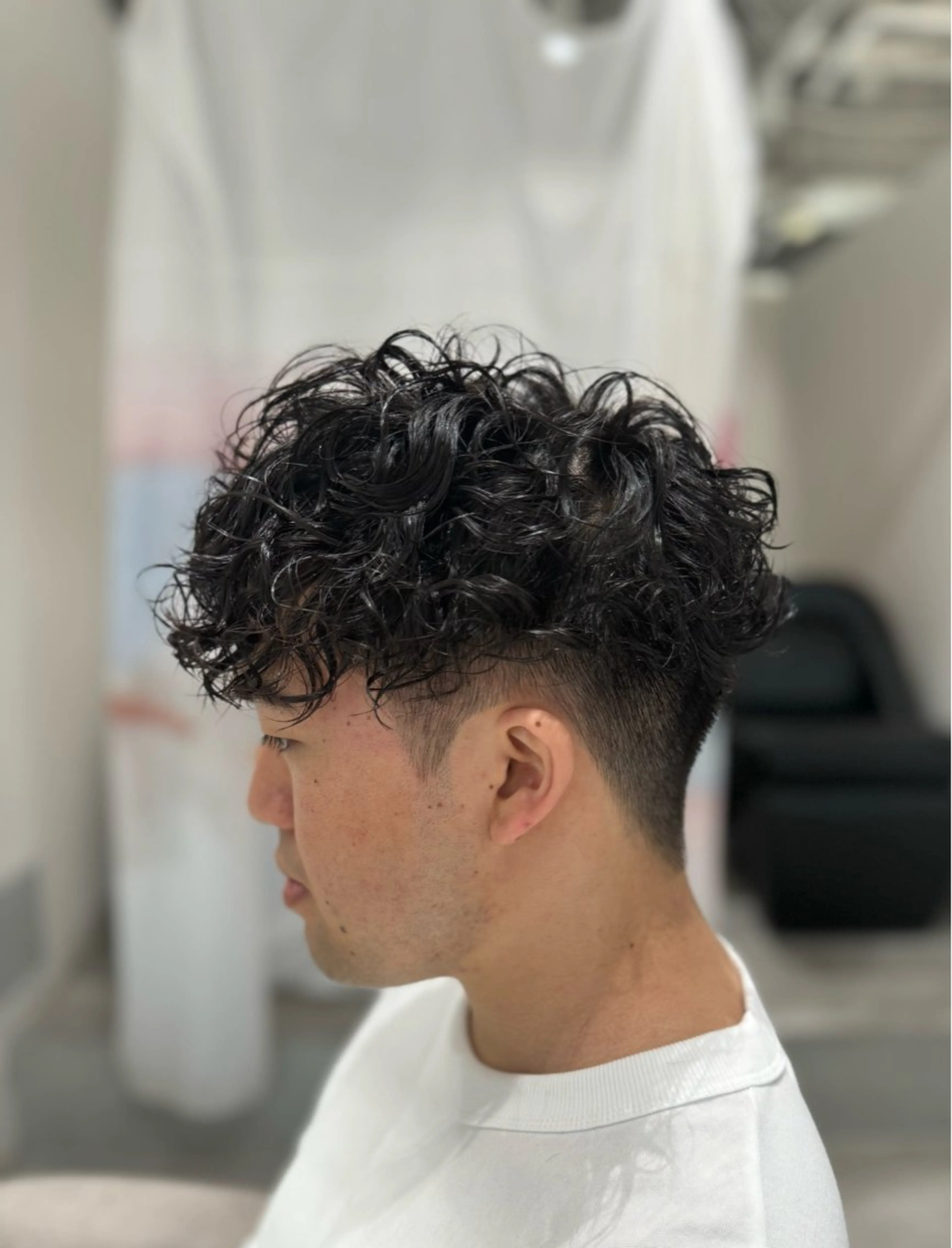 パーマ メンズ メンズパーマ特化/波 巻きツイスパ 長町至のヘアスタイル