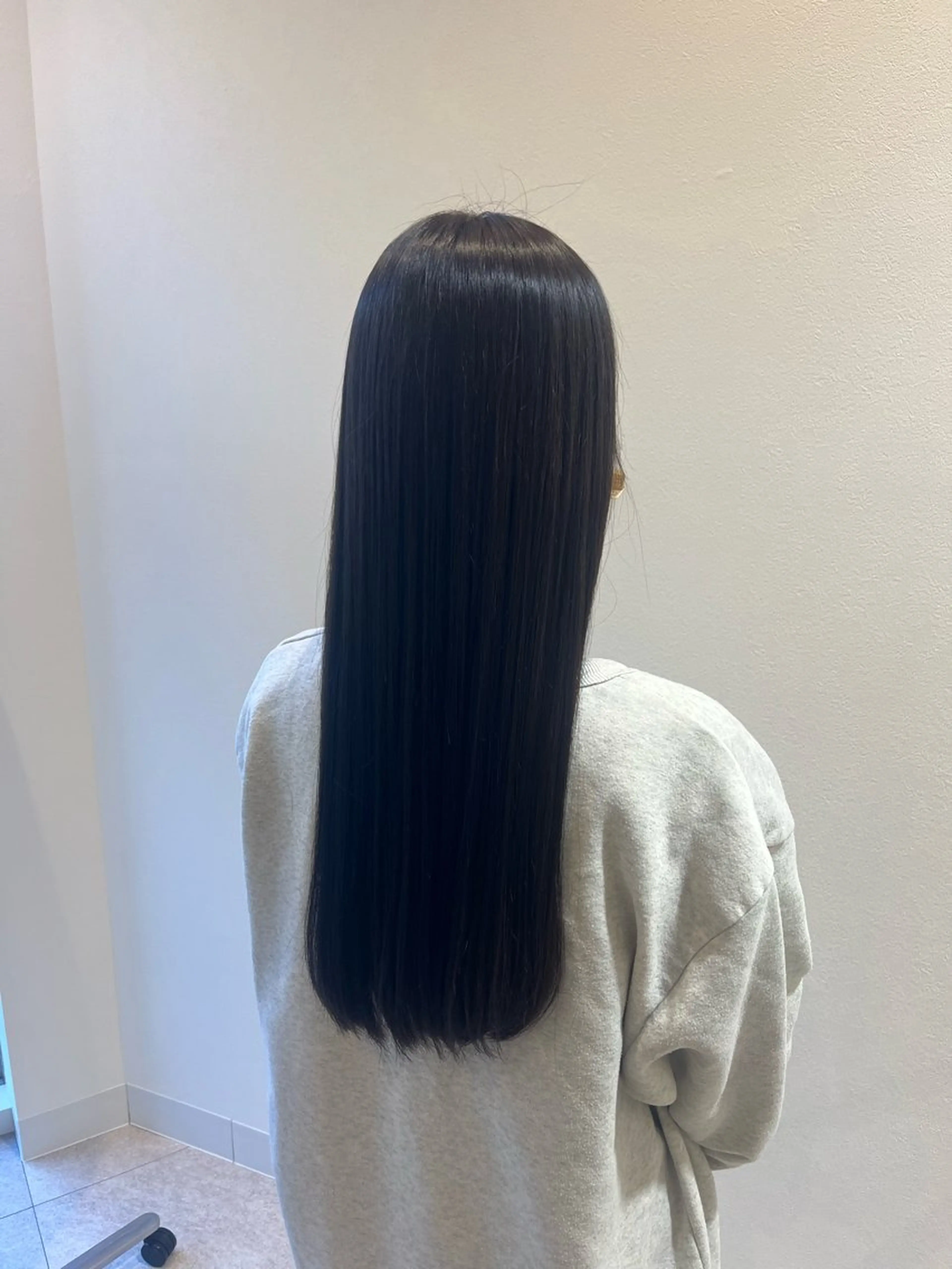 ロング カラー ヘアカラー ワンカラー/モデル/ Rinのヘアスタイル