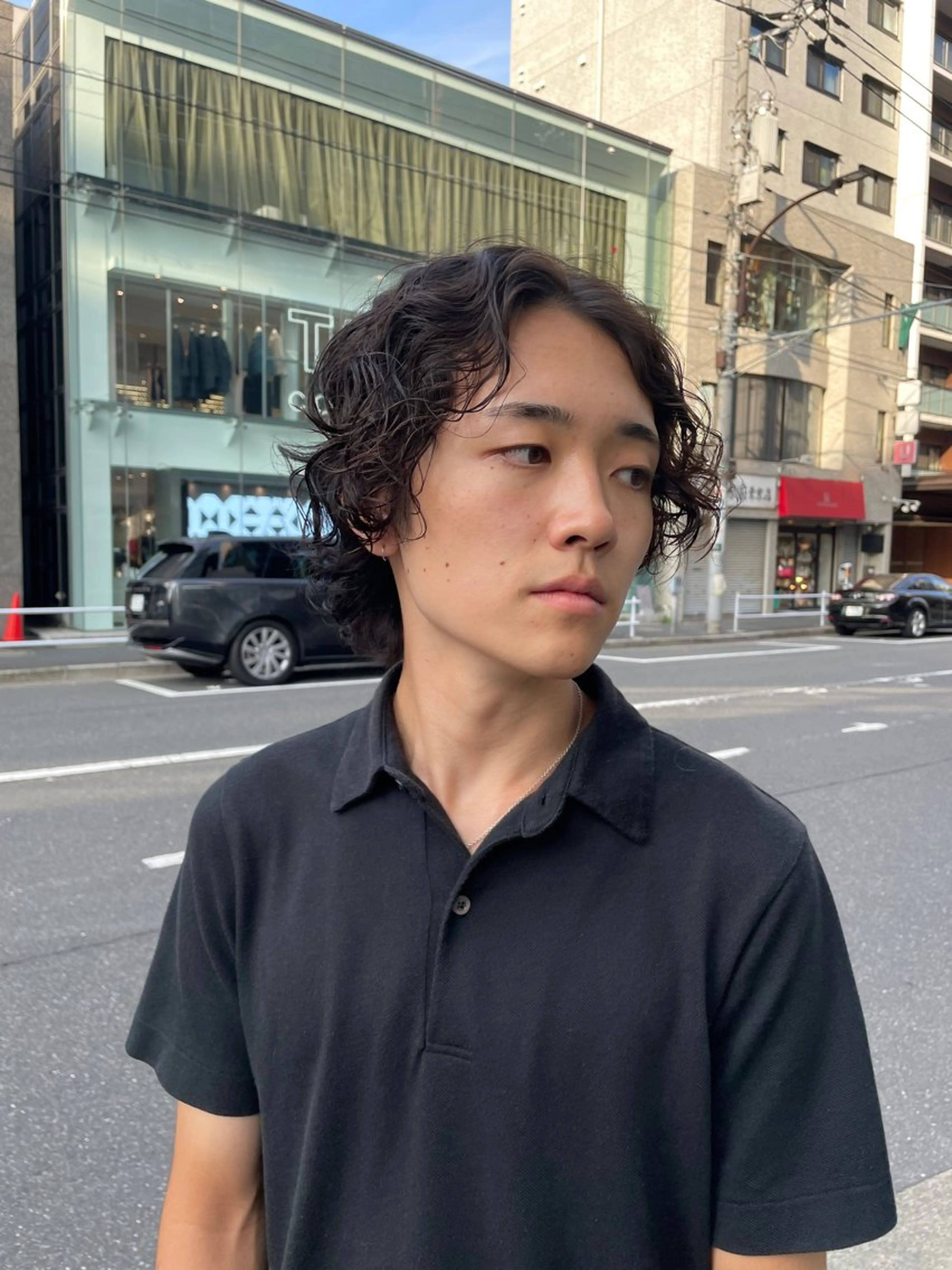 ショート パーマ メンズ 吉田一輝 外国人パーマのヘアスタイル