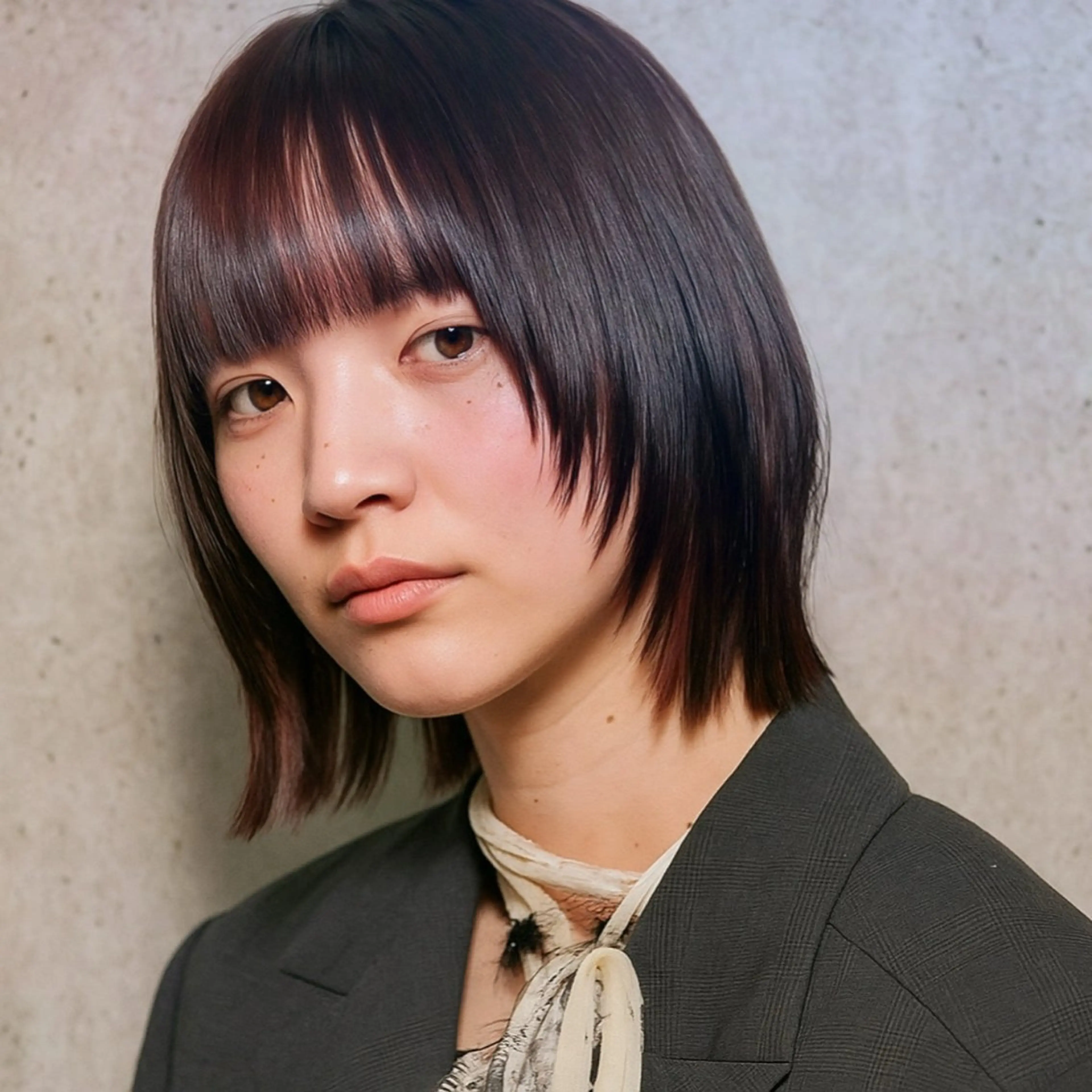 【🌸人気No.1クーポン🌸】カット+カラー+髪質改善トリートメントの写真