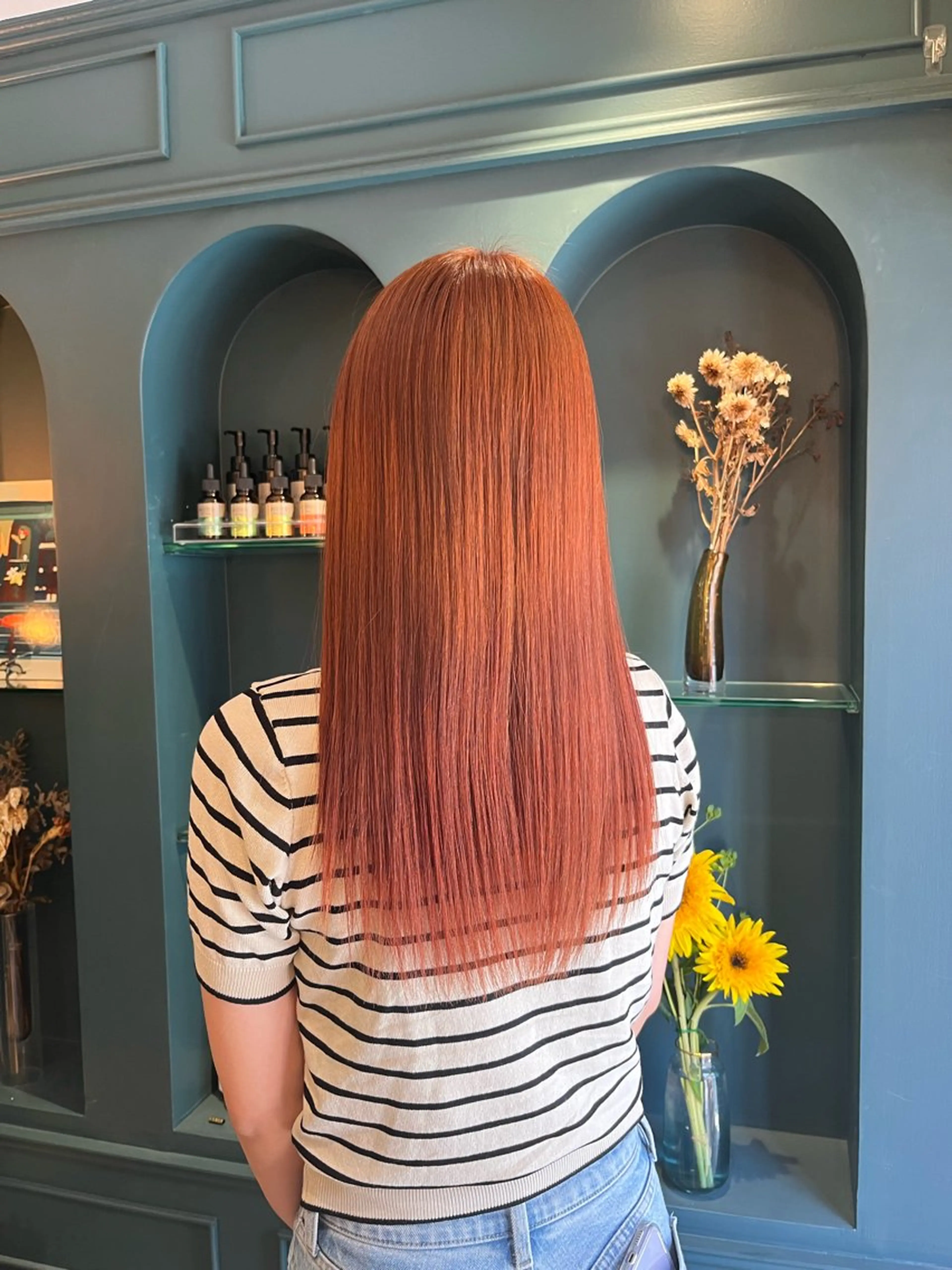 ロング カラー カット ヘアカラー トリートメント ヘアセット 🌻暖色カラー🌻 sakuraのヘアスタイル