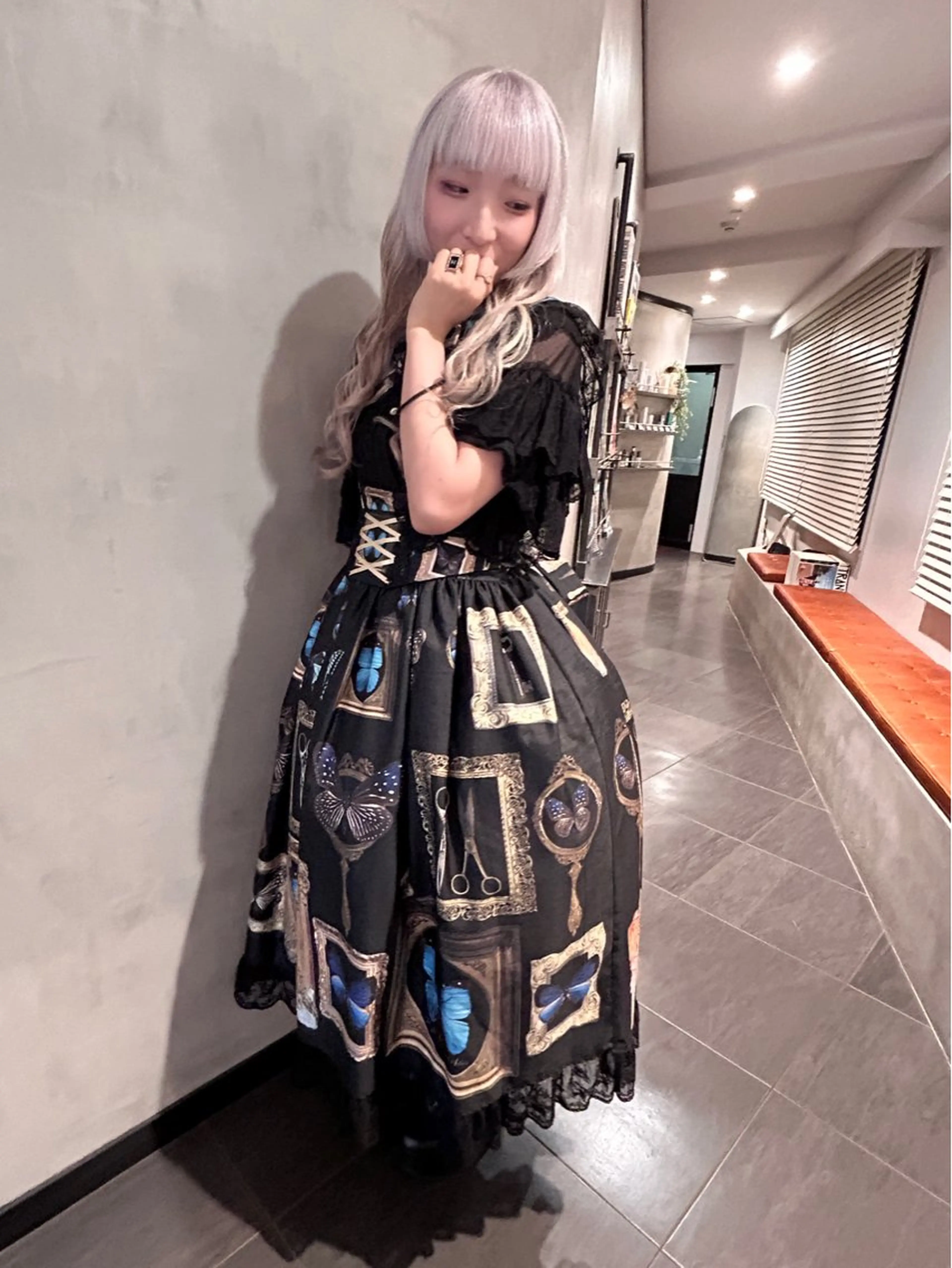 ロング カラー カット ヘアカラー トリートメント 顔まわり/暖色 可愛い特化🎀ゆうなのヘアスタイル