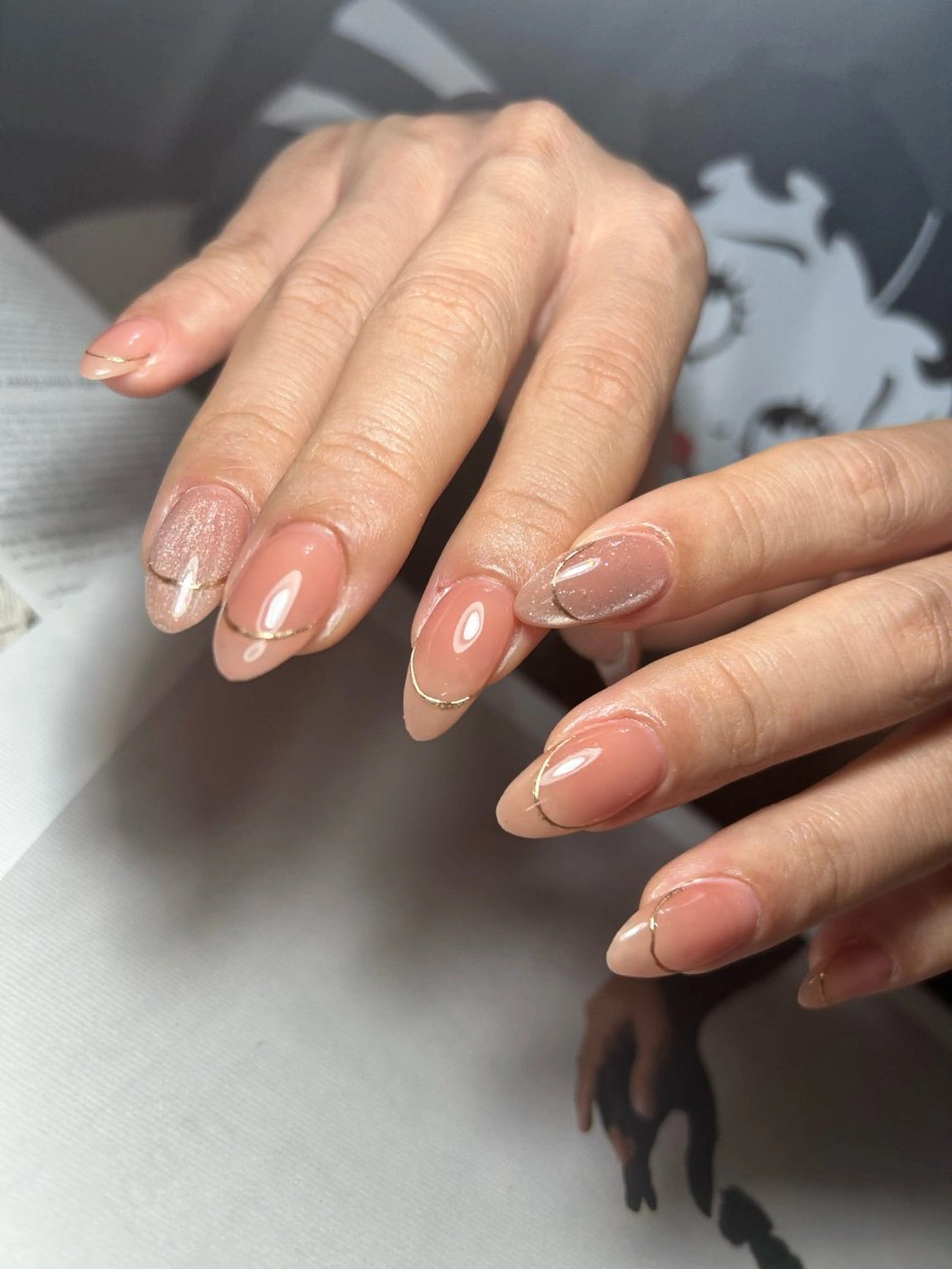 ネイル ハンドネイル nailroom‪ sb‪‪𓈒𓂂𓏸のネイルデザイン