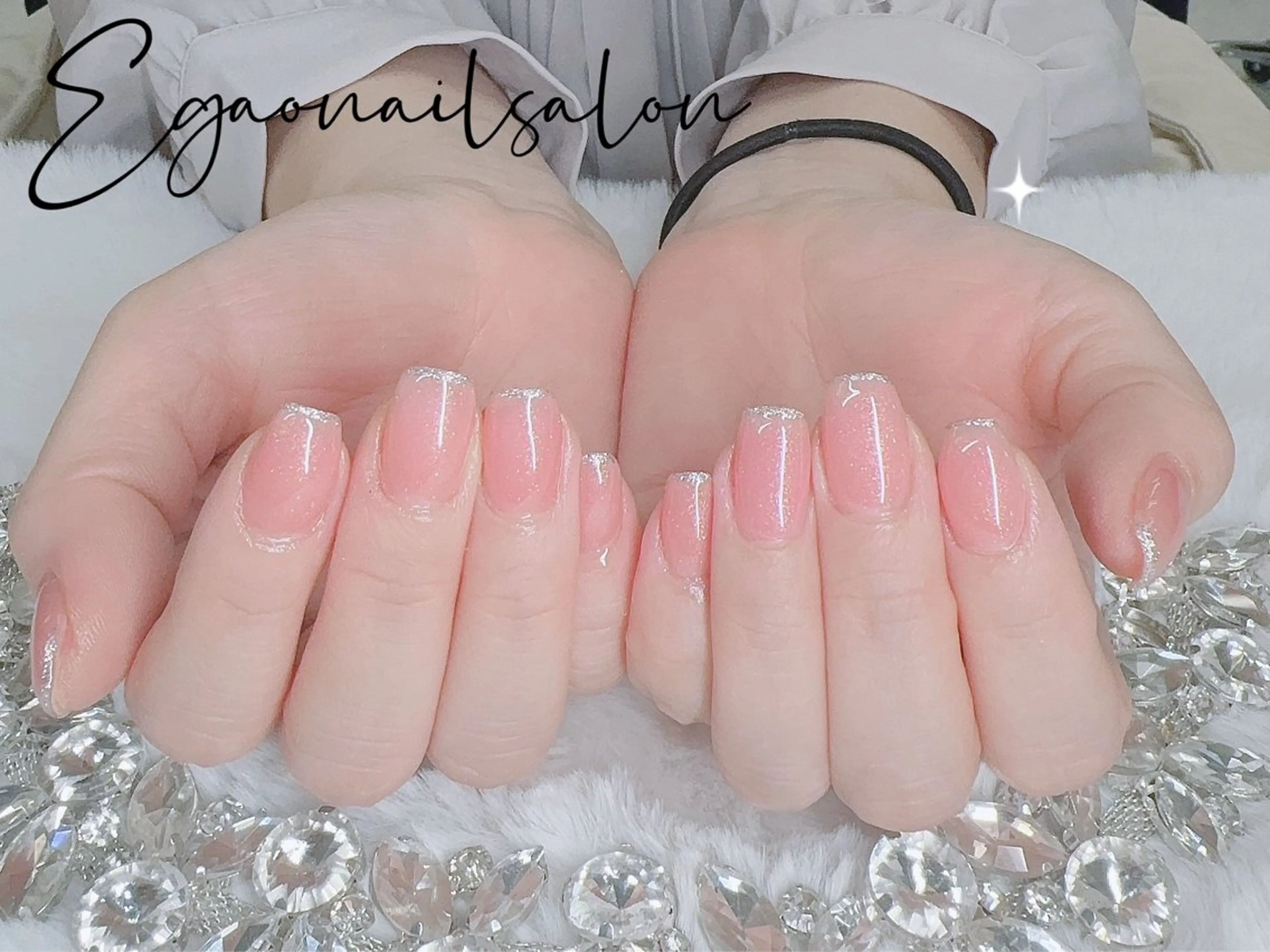 ネイル アートネイル フットネイル フレンチネイル ジェルネイル グラデーション ハンドネイル Egao Nail Salonのネイルデザイン