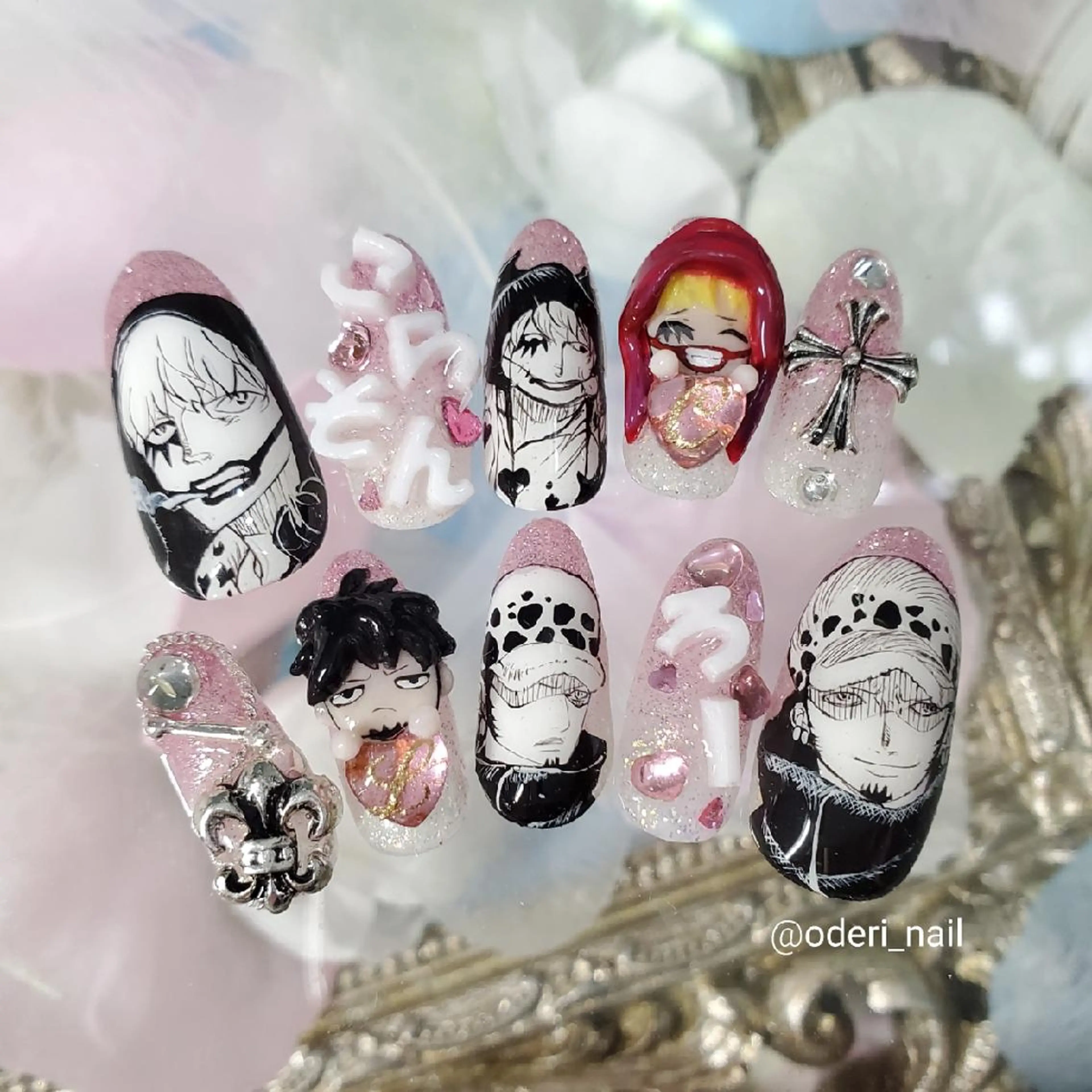 ネイル アートネイル ジェルネイル おで@ oderi_nailのネイルデザイン