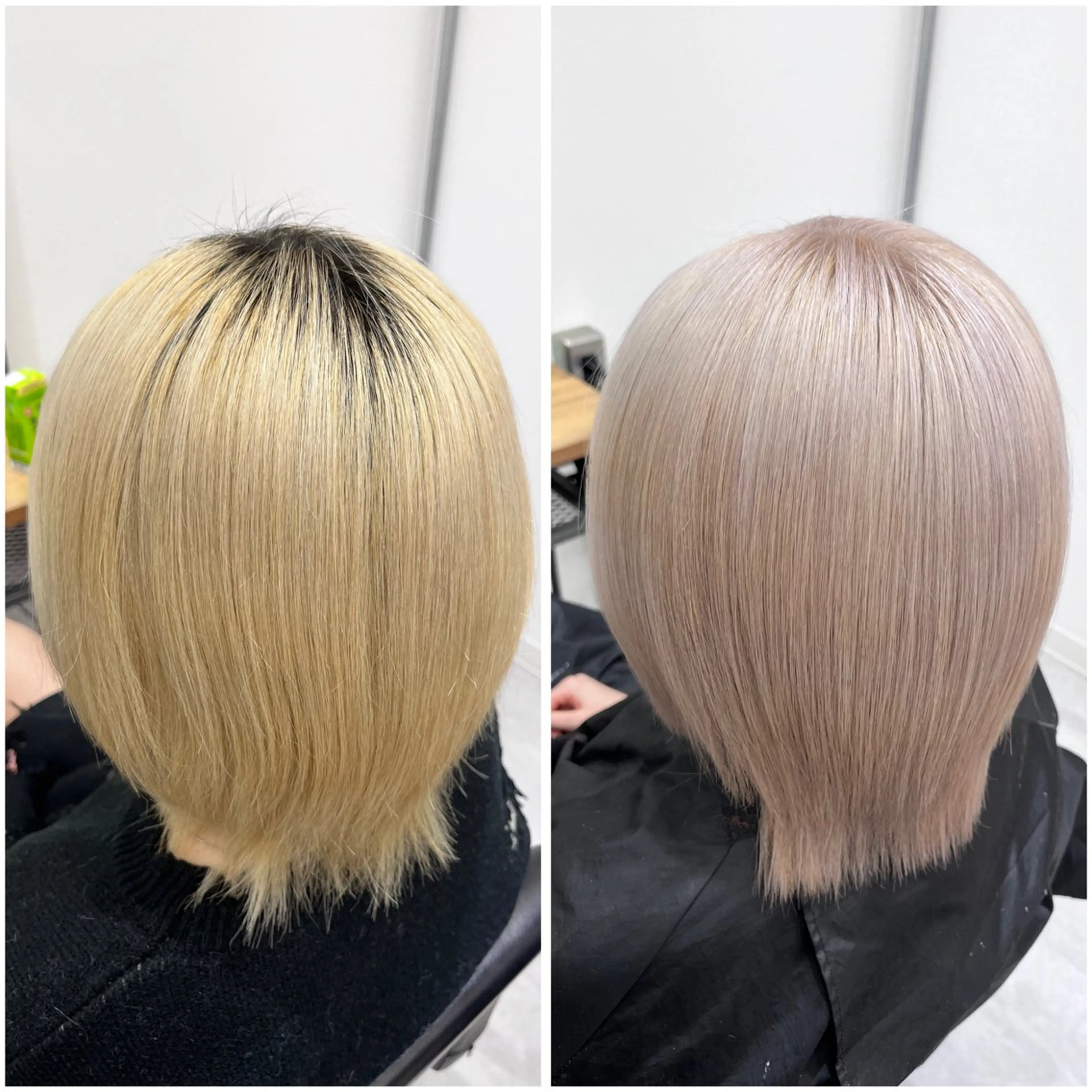 ショート カラー ベージュカラー ハイトーンカラー ホワイトベージュ 髪質改善 ヘアカラー MAKO ❤️🔥NEXTのヘアスタイル