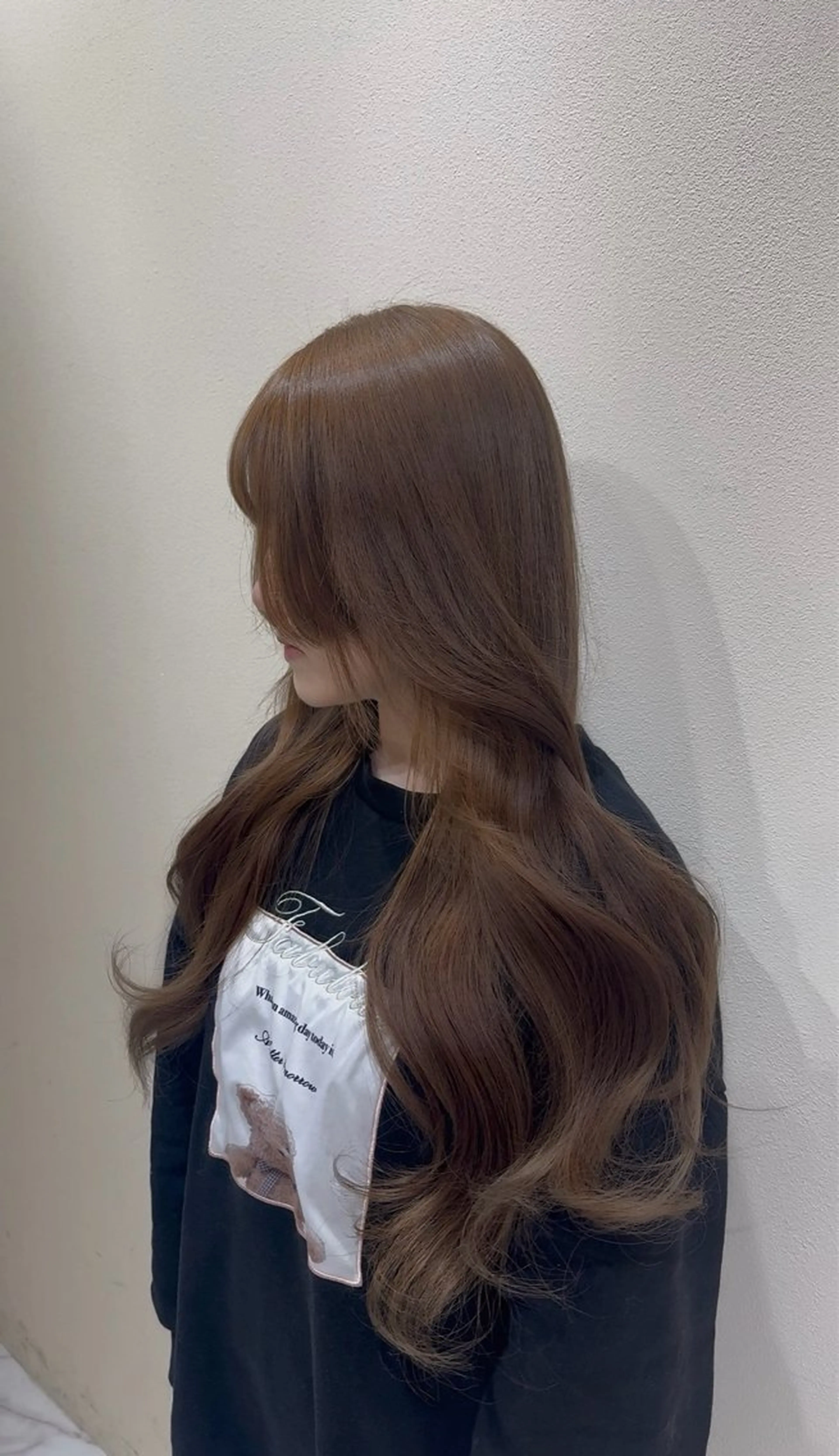 ロング カラー ブリーチ ブラウンカラー ダブルカラー ブリーチなしカラー ヘアカラー 髪質改善🫧 カラー特化/Hinaのヘアスタイル