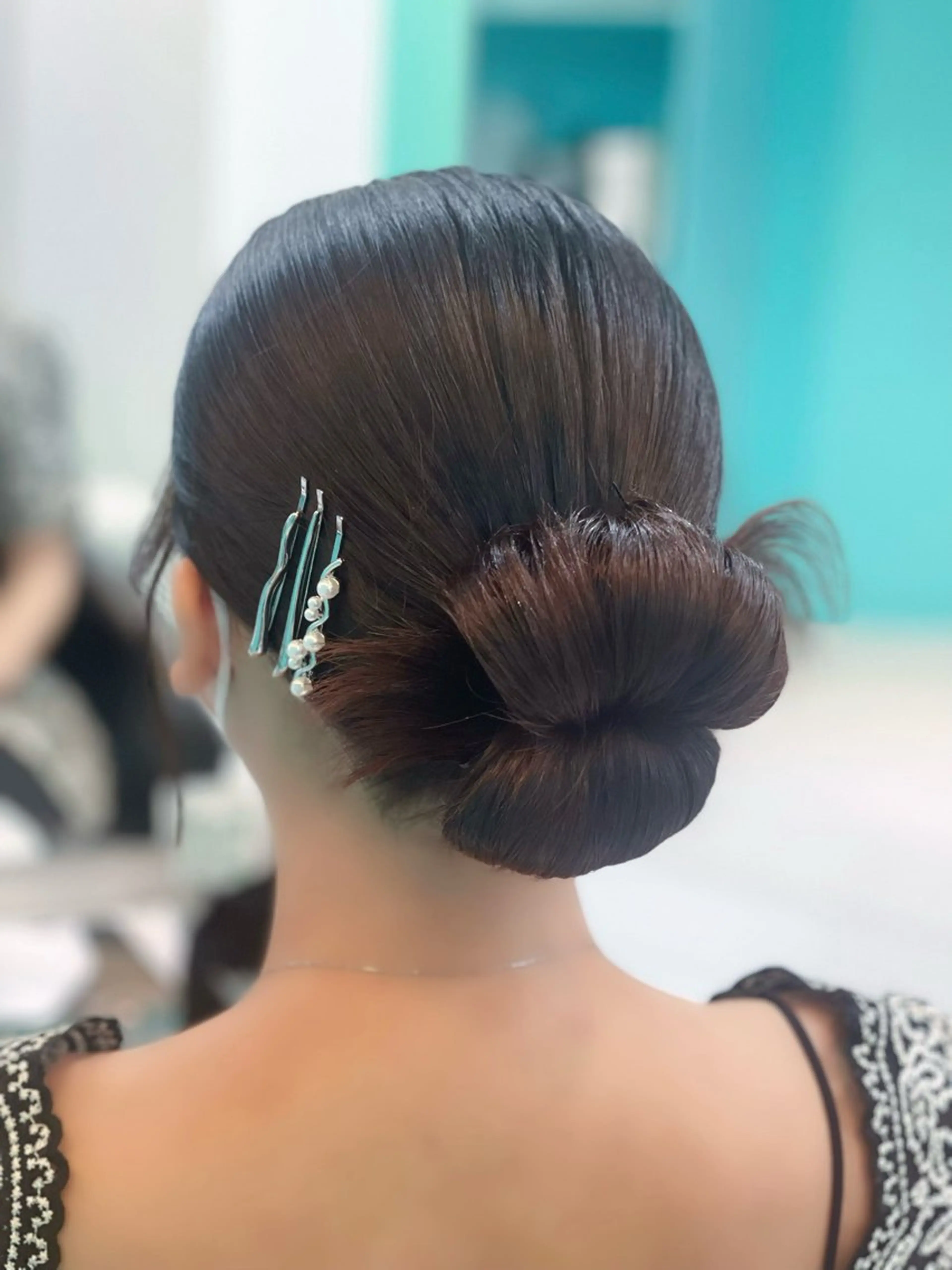 ミディアム ヘアアレンジ ヘアセット mana/メンズ/ ヘアセット/ブリーチのヘアスタイル