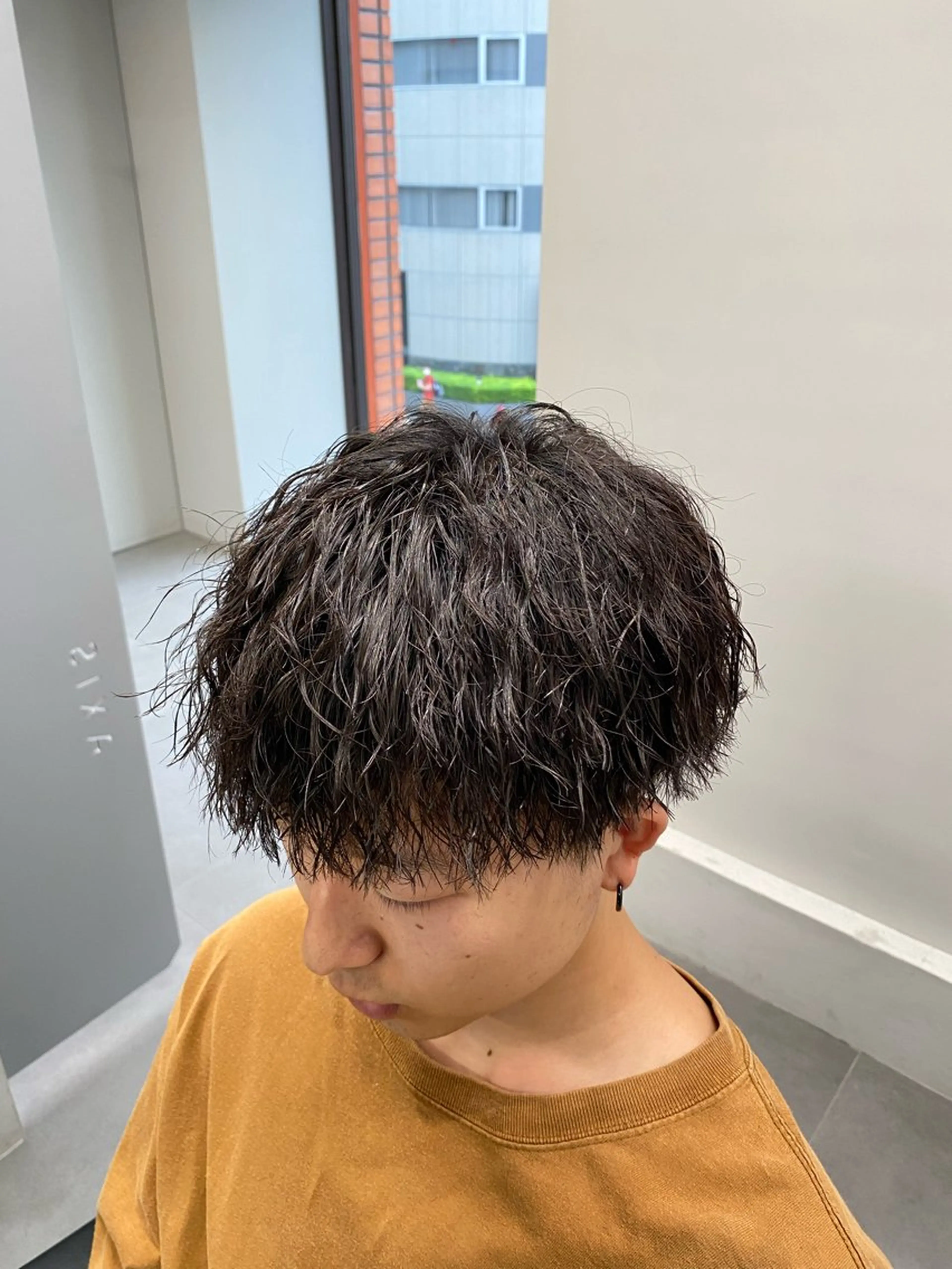 パーマ メンズ メンズパーマ 立川メンズパーマ職人 小泉文人のヘアスタイル