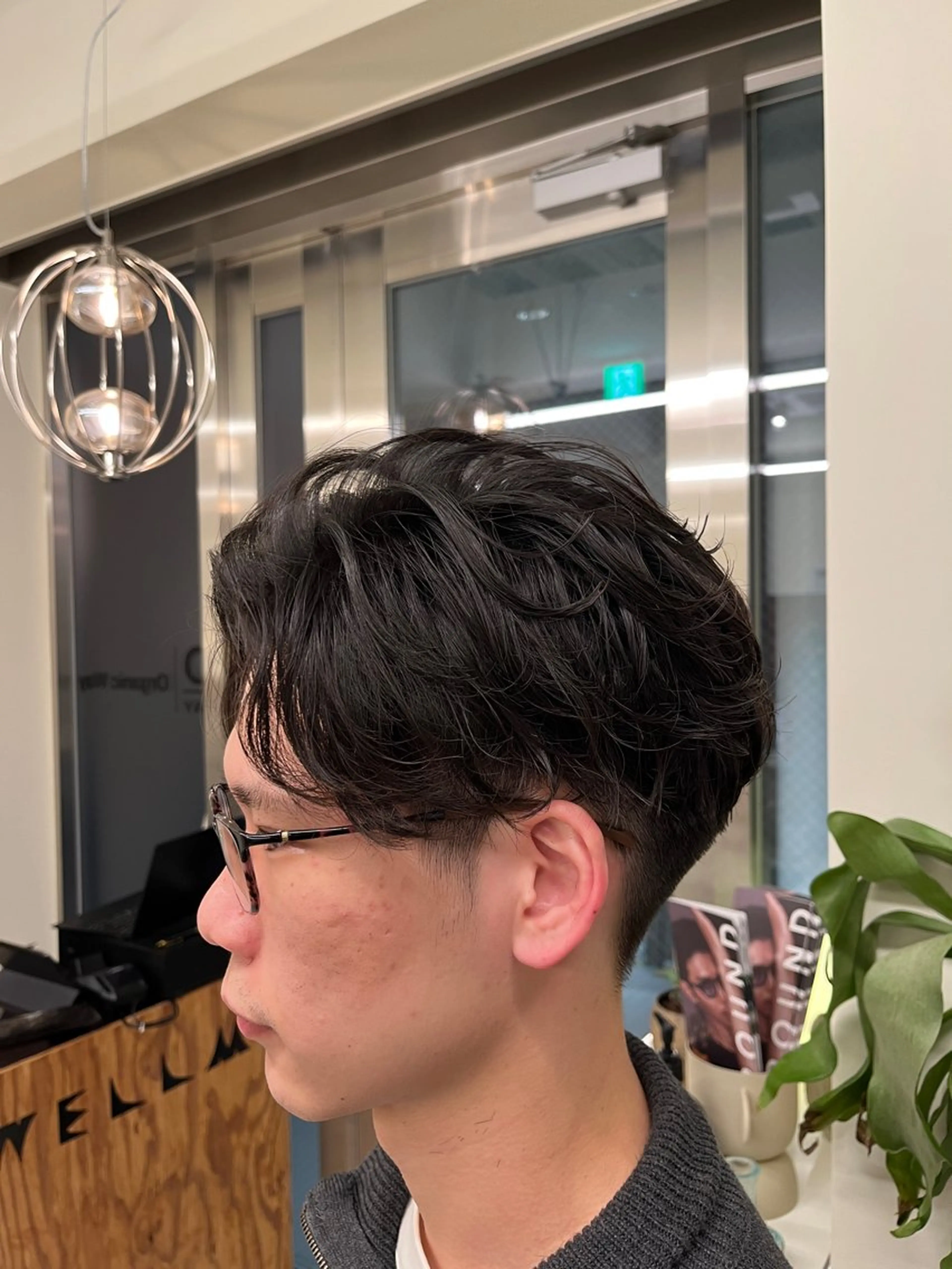 ショート パーマ メンズ 髪質改善/縮毛矯正 艶髪🔥高杉のヘアスタイル