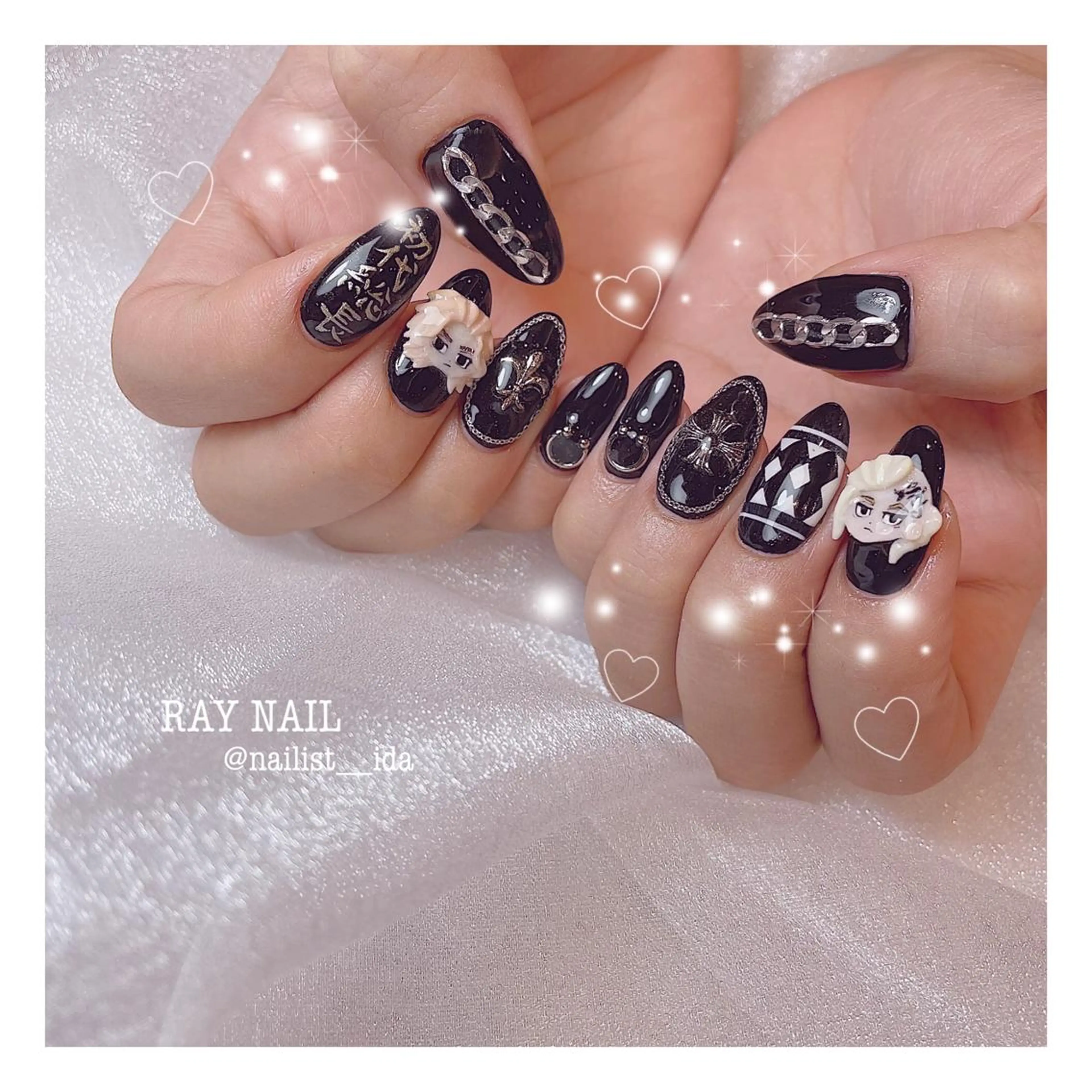 ネイル Arowa 伊田のネイルデザイン