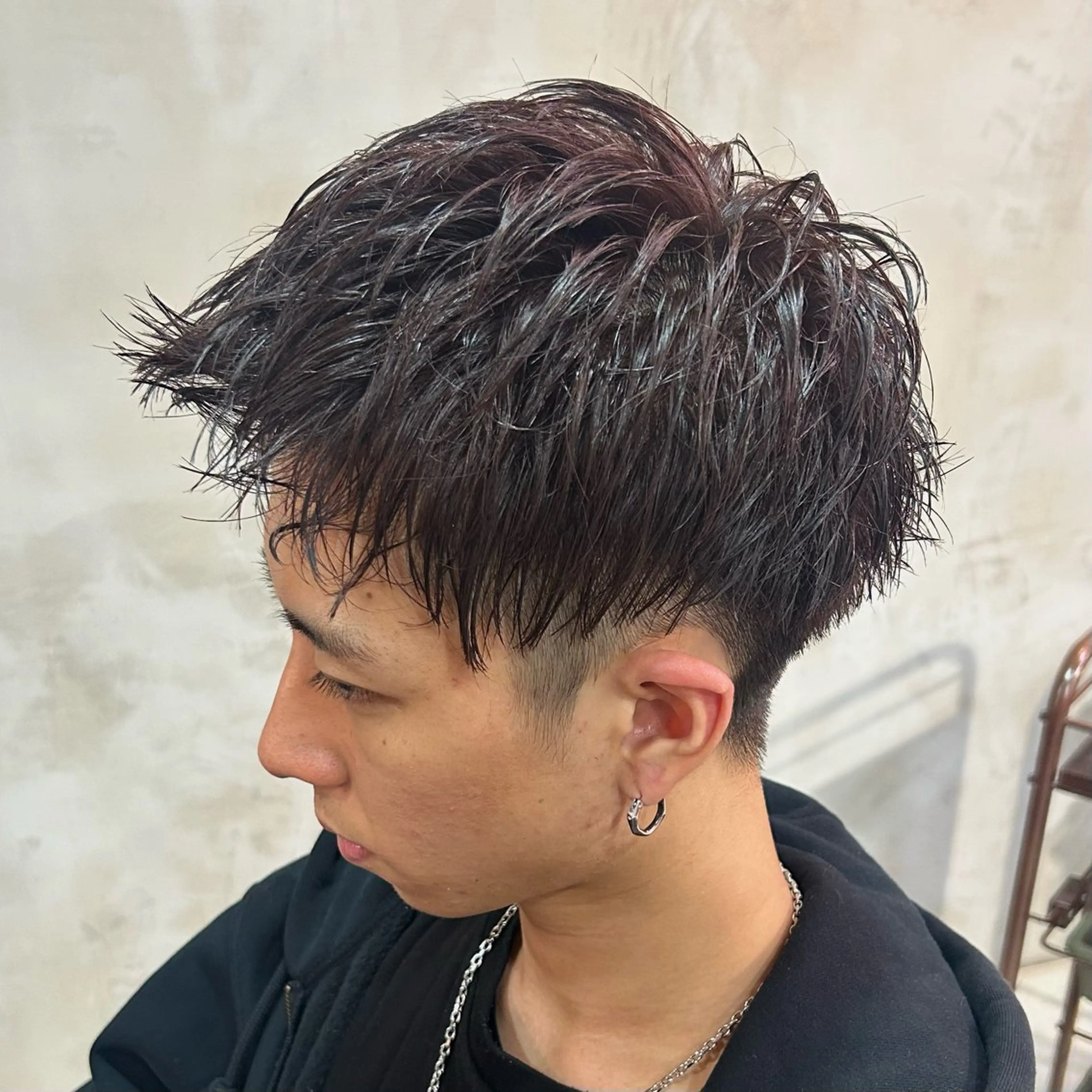 メンズ カット 前隈 のりかのヘアスタイル