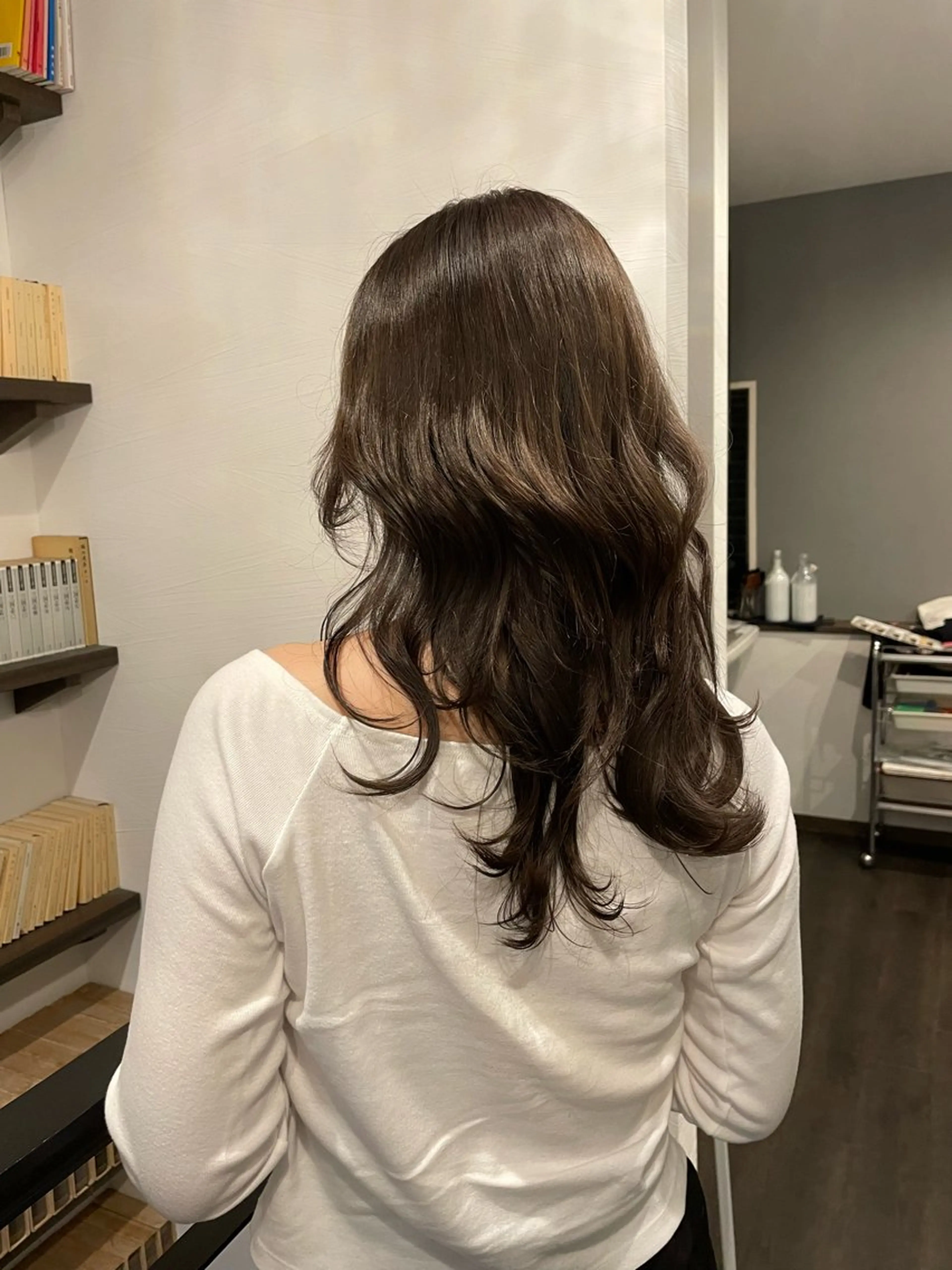 ロング ヘアカラー fujita neneのヘアスタイル