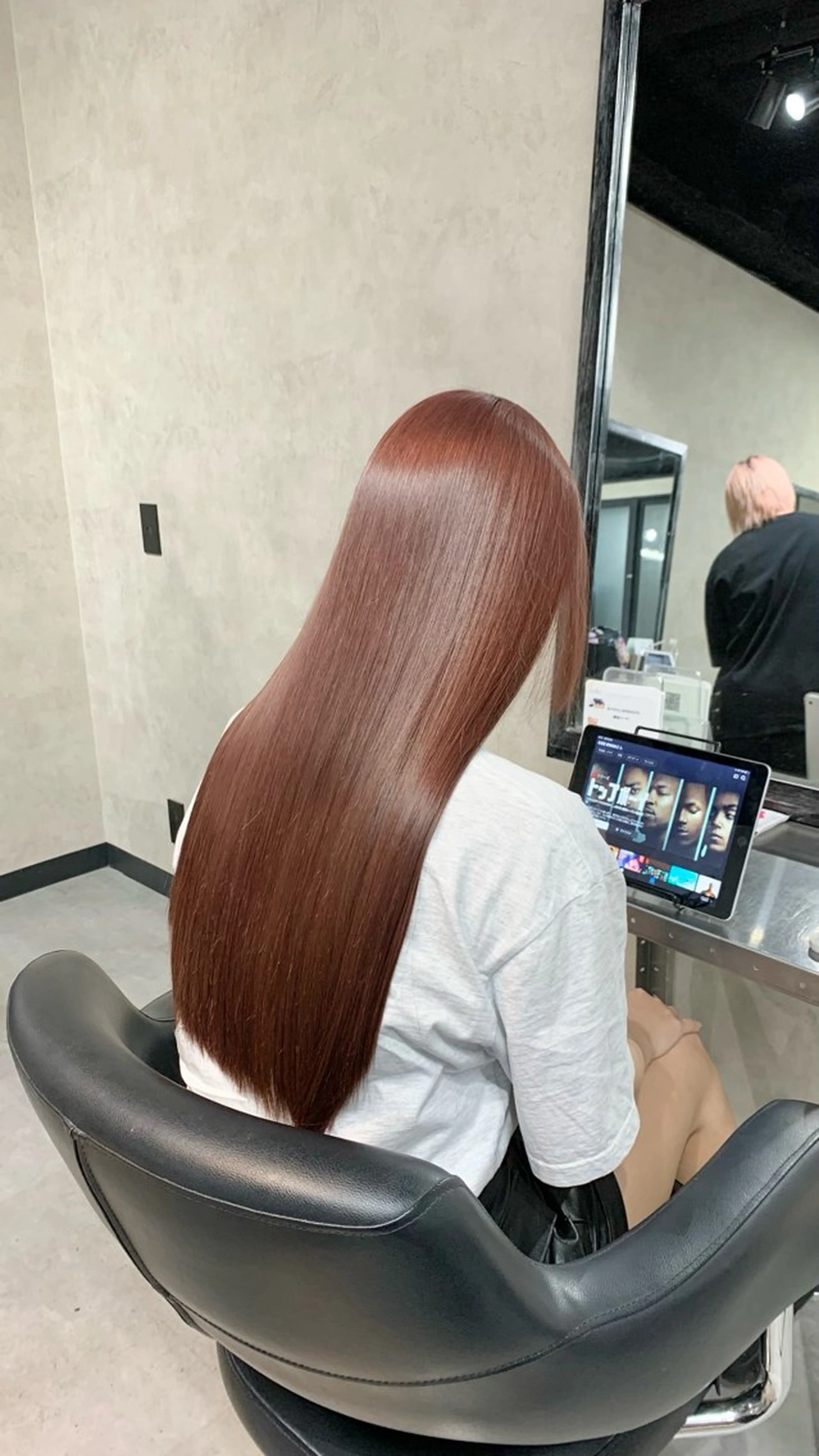 【当日予約限定‼️】メンテナンスカット+ワンカラー+髪質改善トリートメントの写真