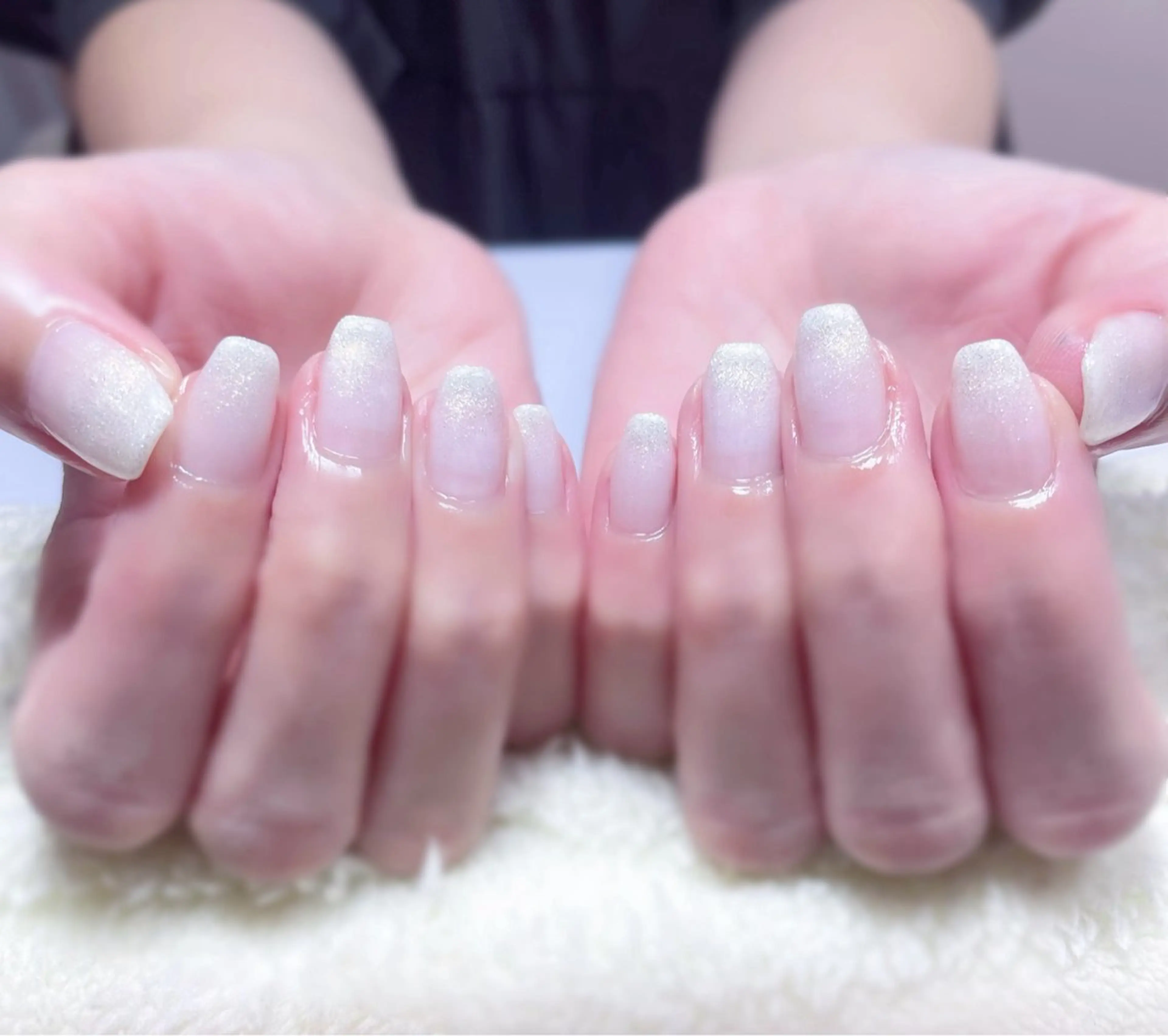 ネイル オフィスネイル シンプルネイル ハンドネイル Chicchi 加茂宮駅徒歩3分のネイルデザイン