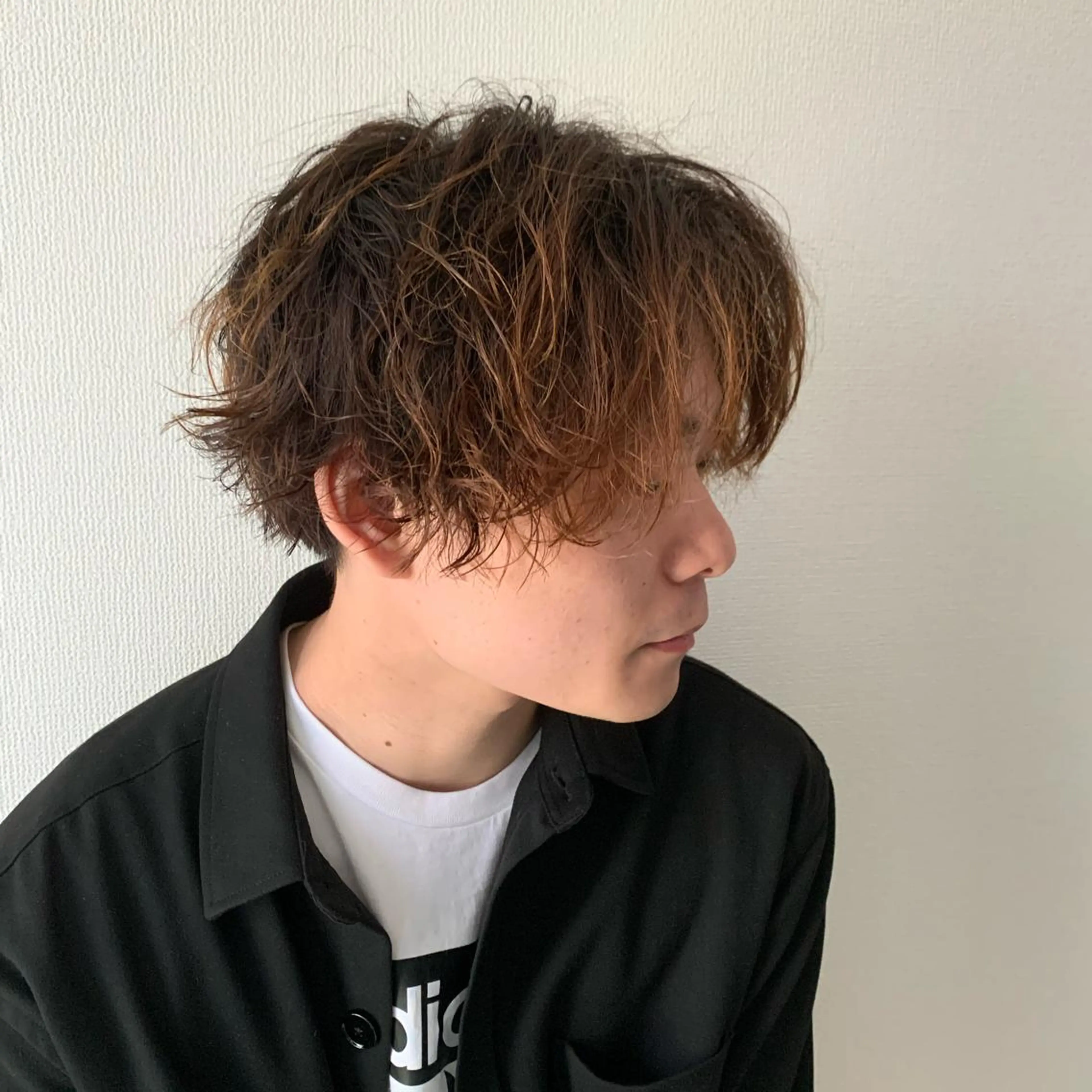 カラー パーマ メンズ 【メンズ特化】 池田大成✂︎のヘアスタイル