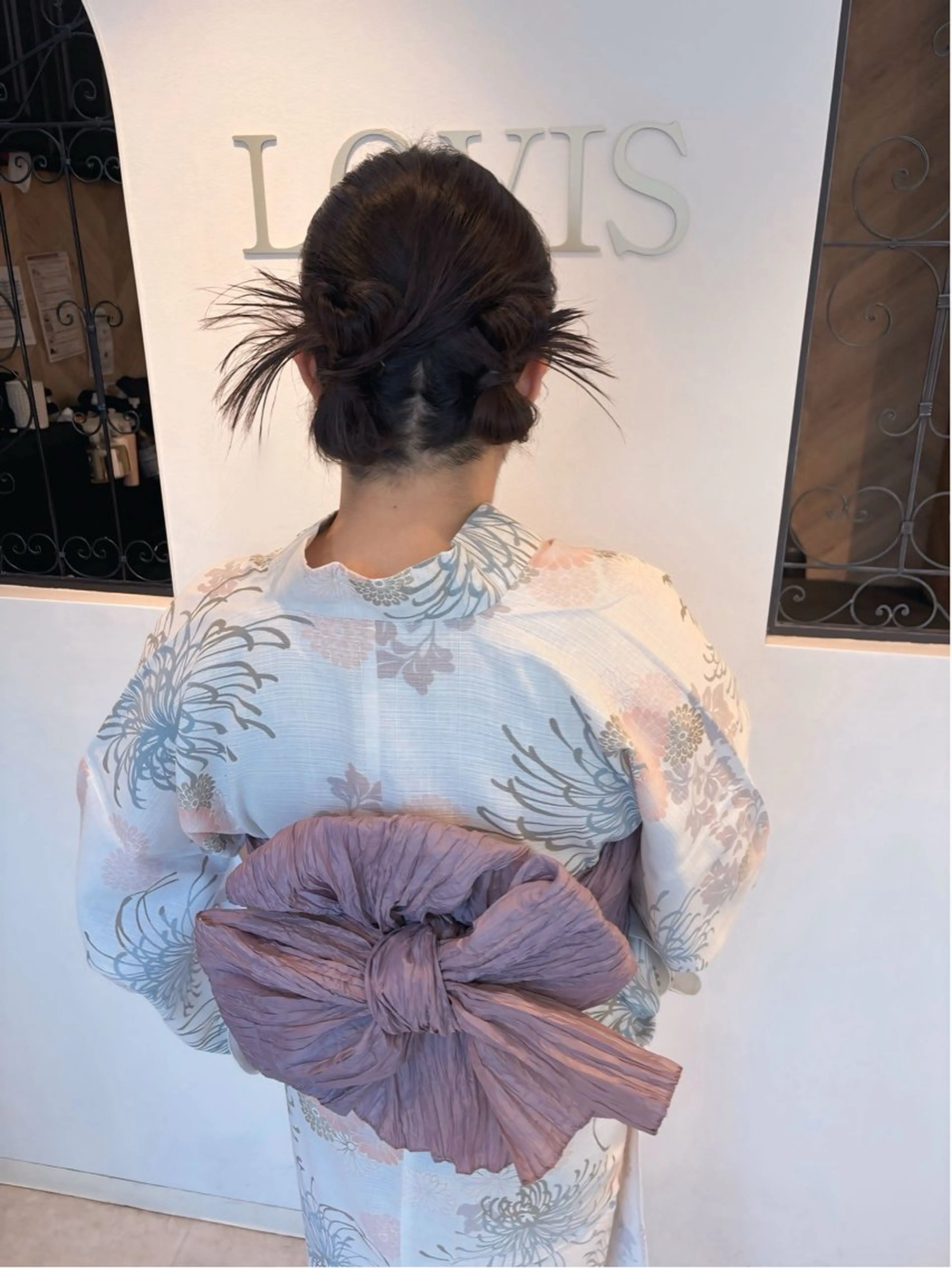 ヘアアレンジ 結婚式・ブライダル ヘアセット 🖤みらい🖤縮毛/ ブリーチモデル募集のヘアスタイル