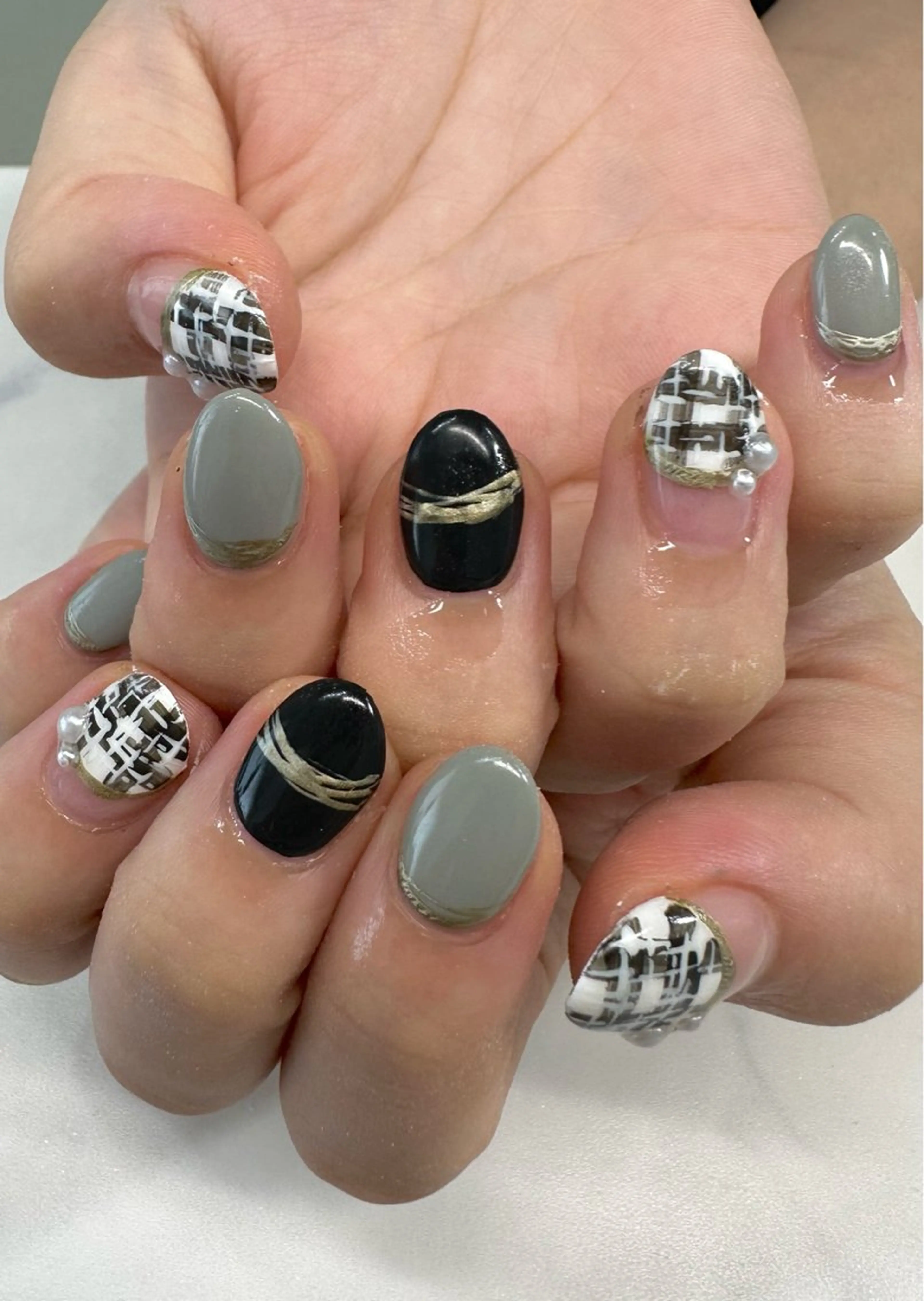 ネイル Nail Salon Three所属・堀江 花奈のネイルデザイン