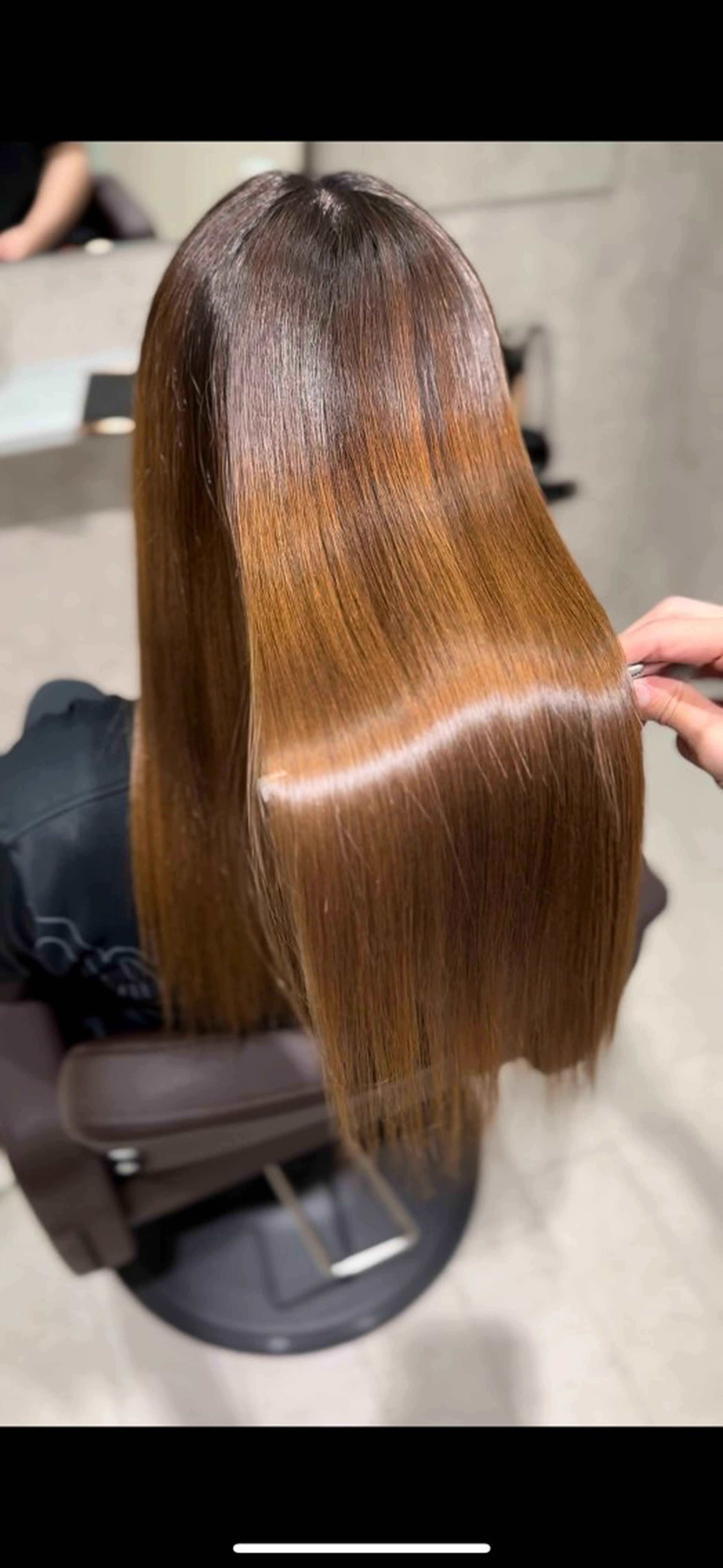 【好評メニュー】美髪矯正×オーダーメイドトリートメントの写真