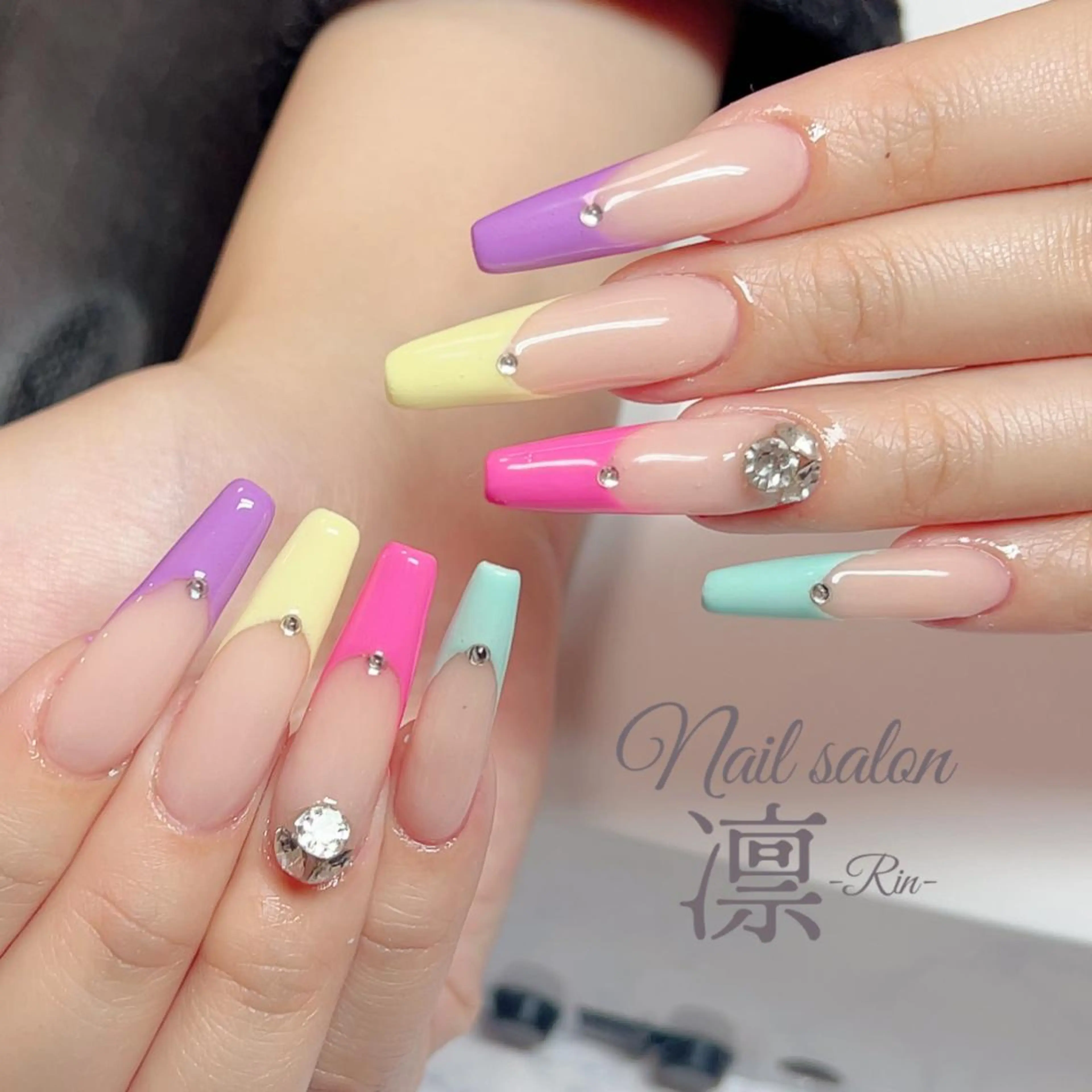 ネイル スカルプネイル private salon凛のネイルデザイン