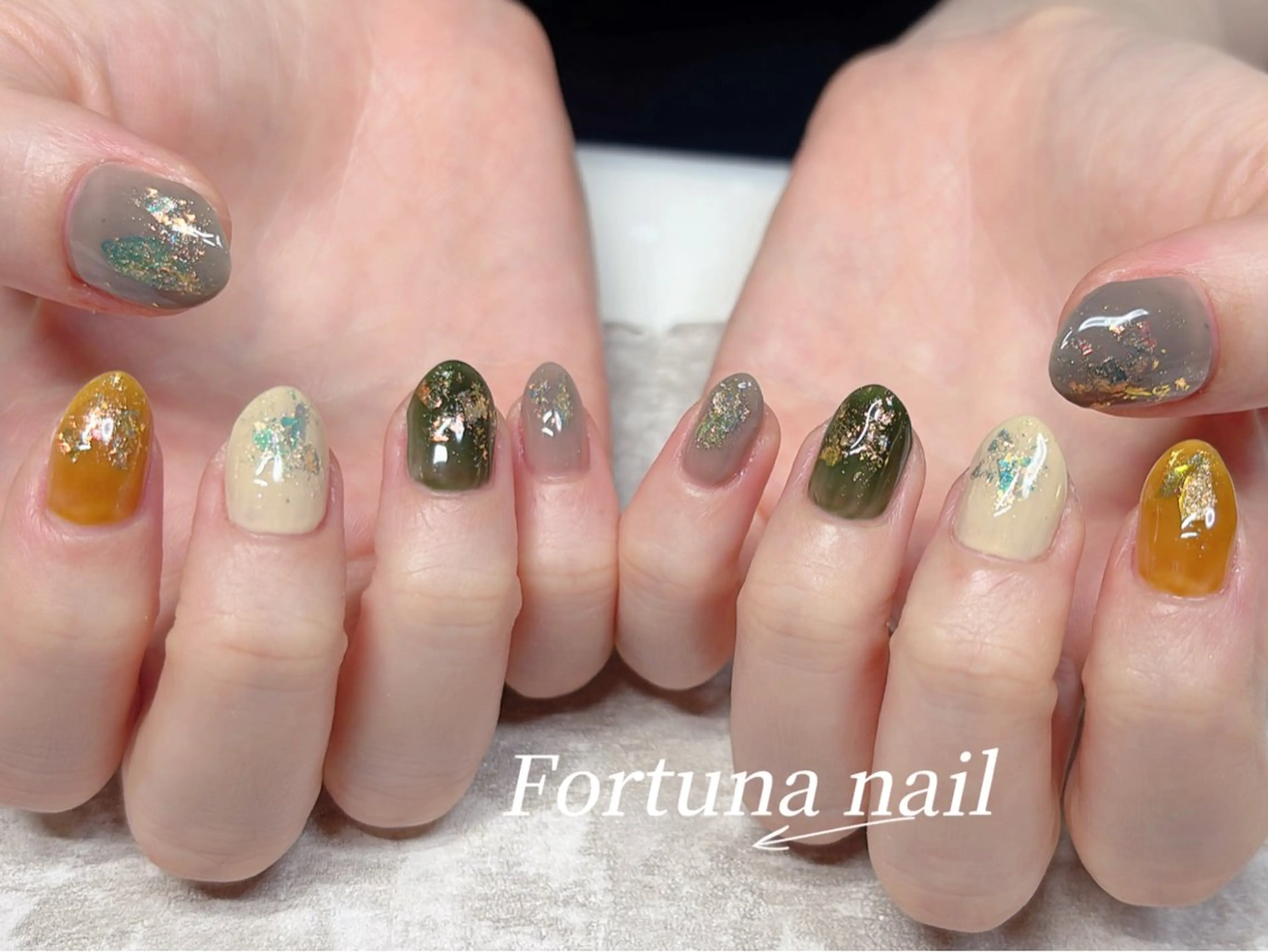 ネイル ハンドネイル ハンドケア Nail •Head スパFortunaのネイルデザイン